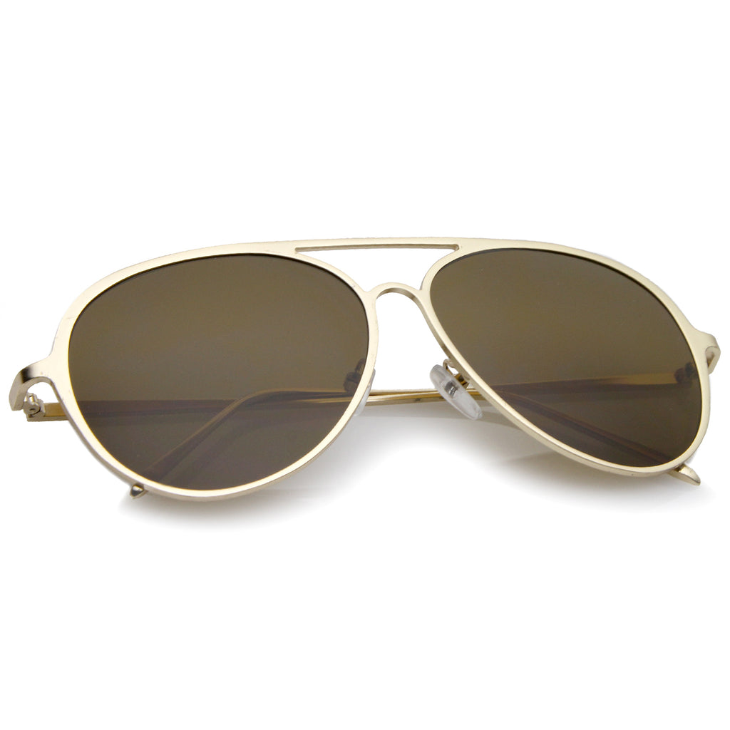 Matte Gold / Brown