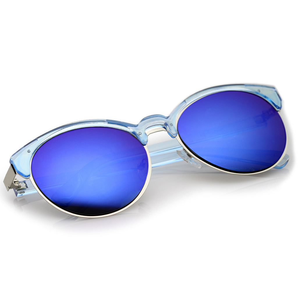 Blue-Silver / Blue Mirror