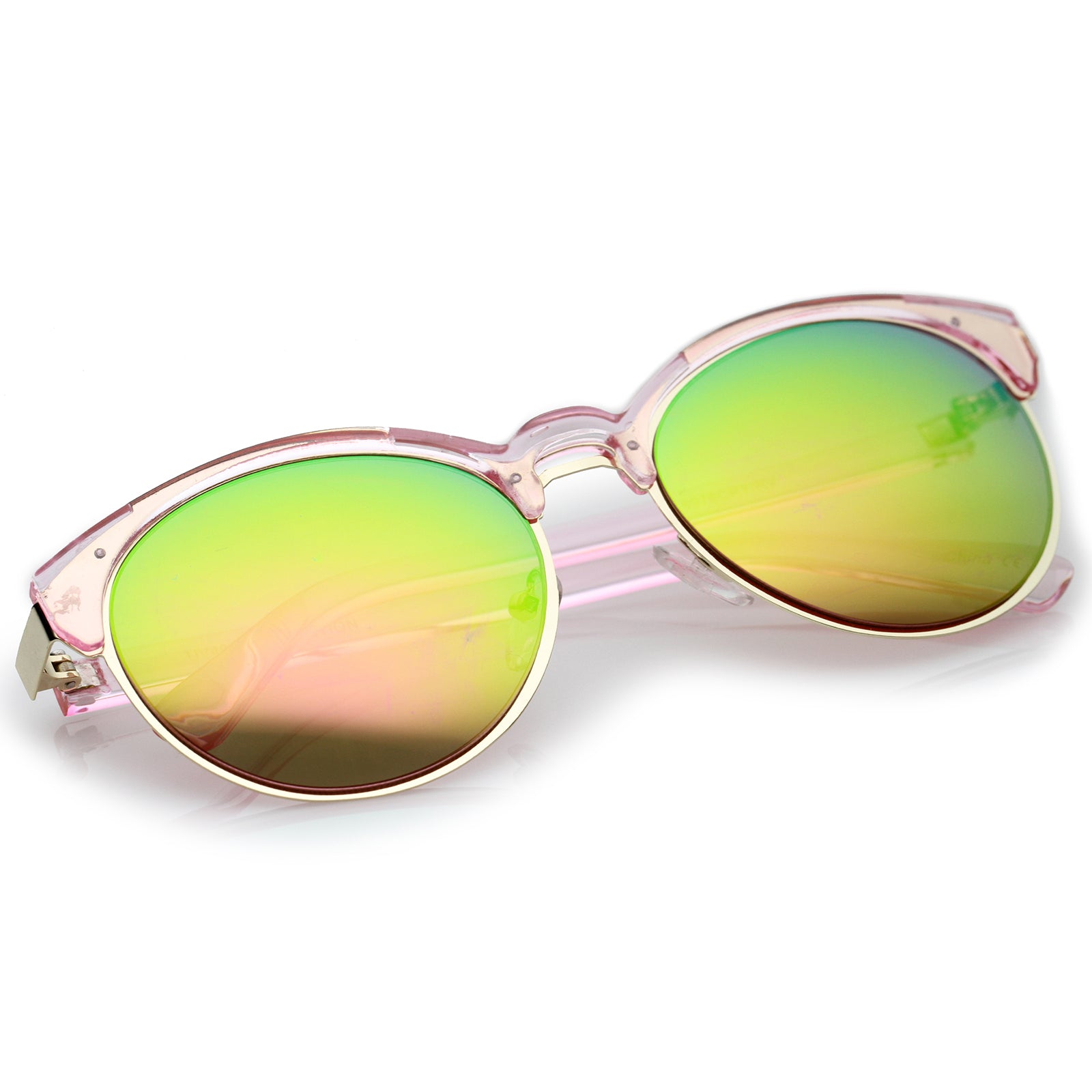 Pink-Gold / Pink-Green Mirror