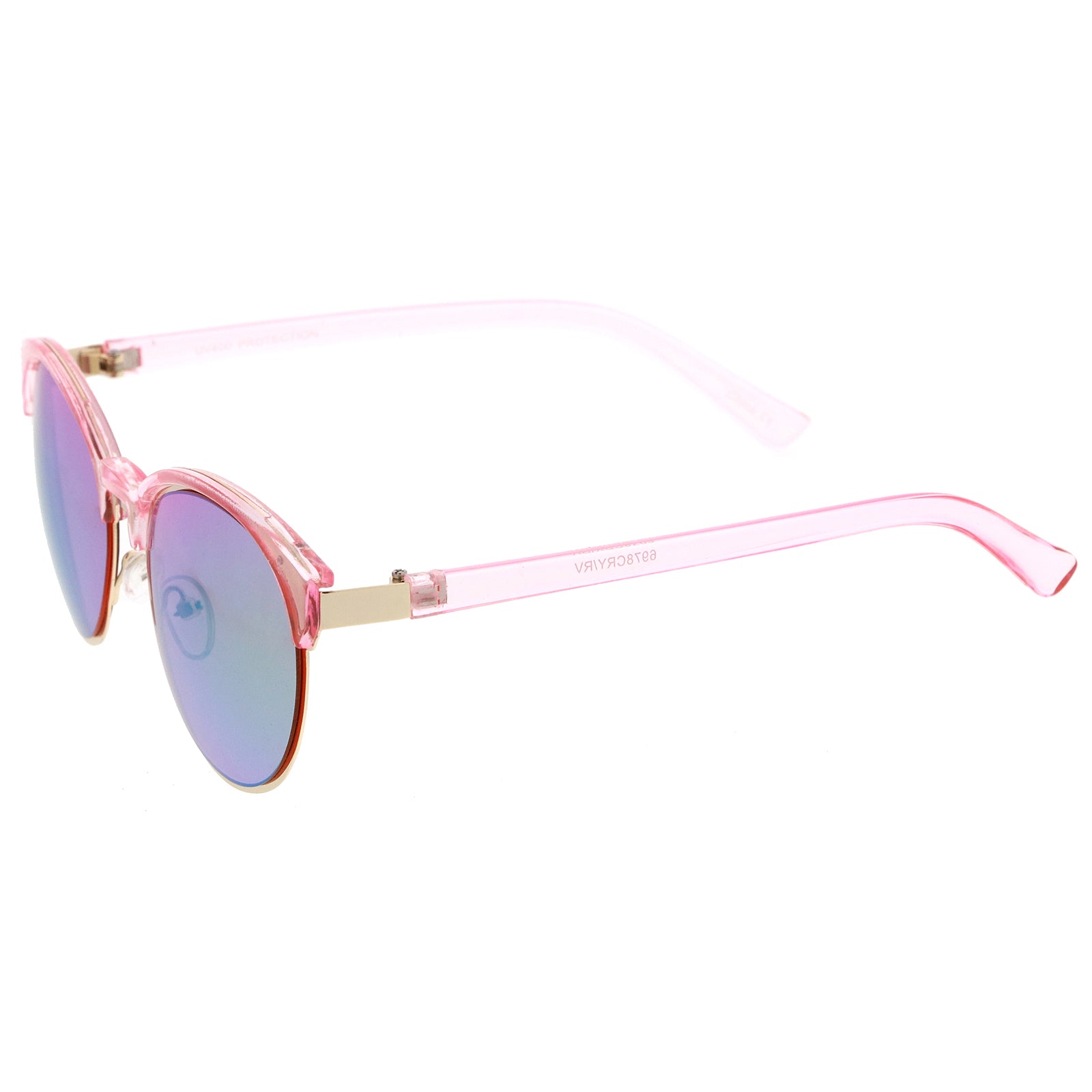Pink-Gold / Green Mirror