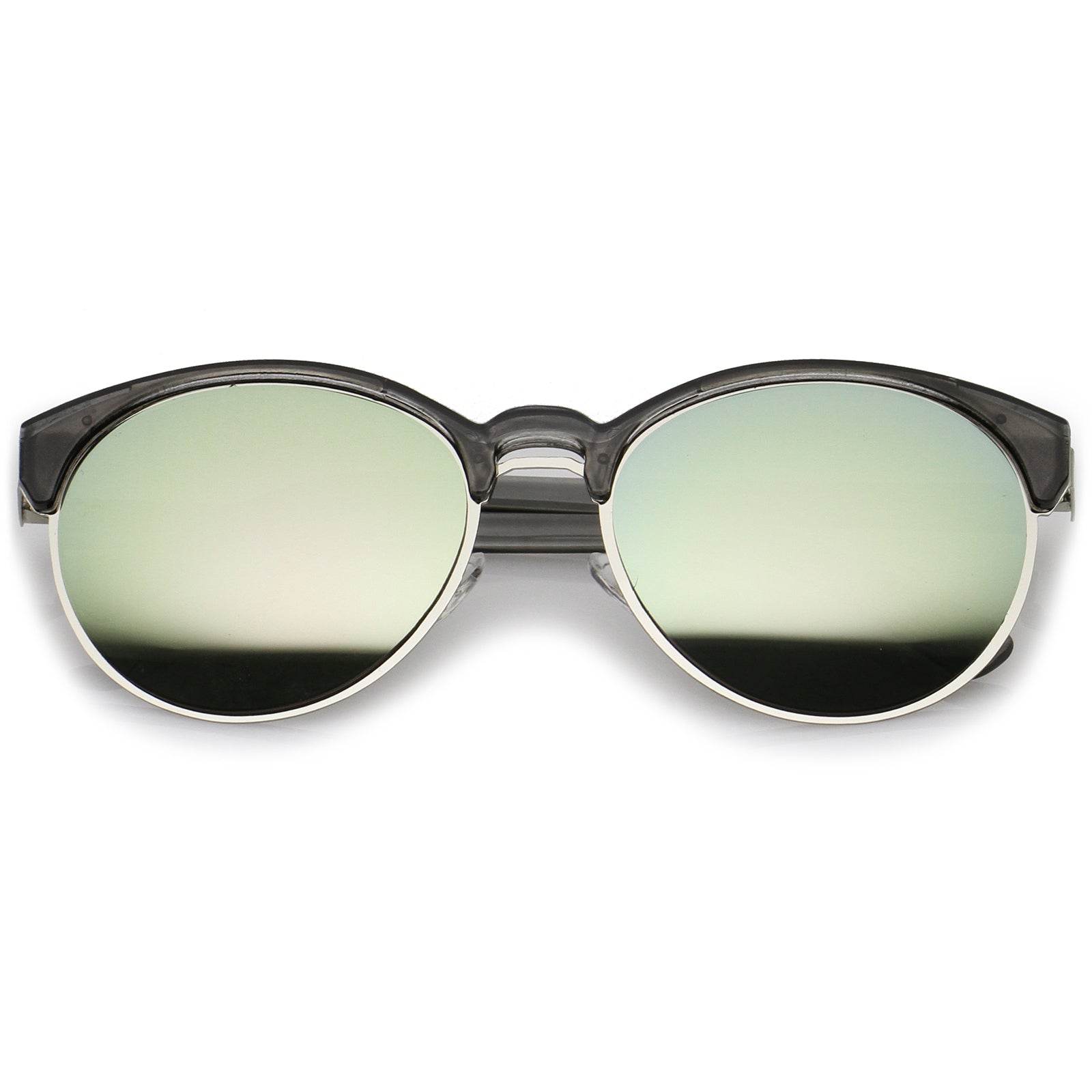 Black-Silver / Green Mirror