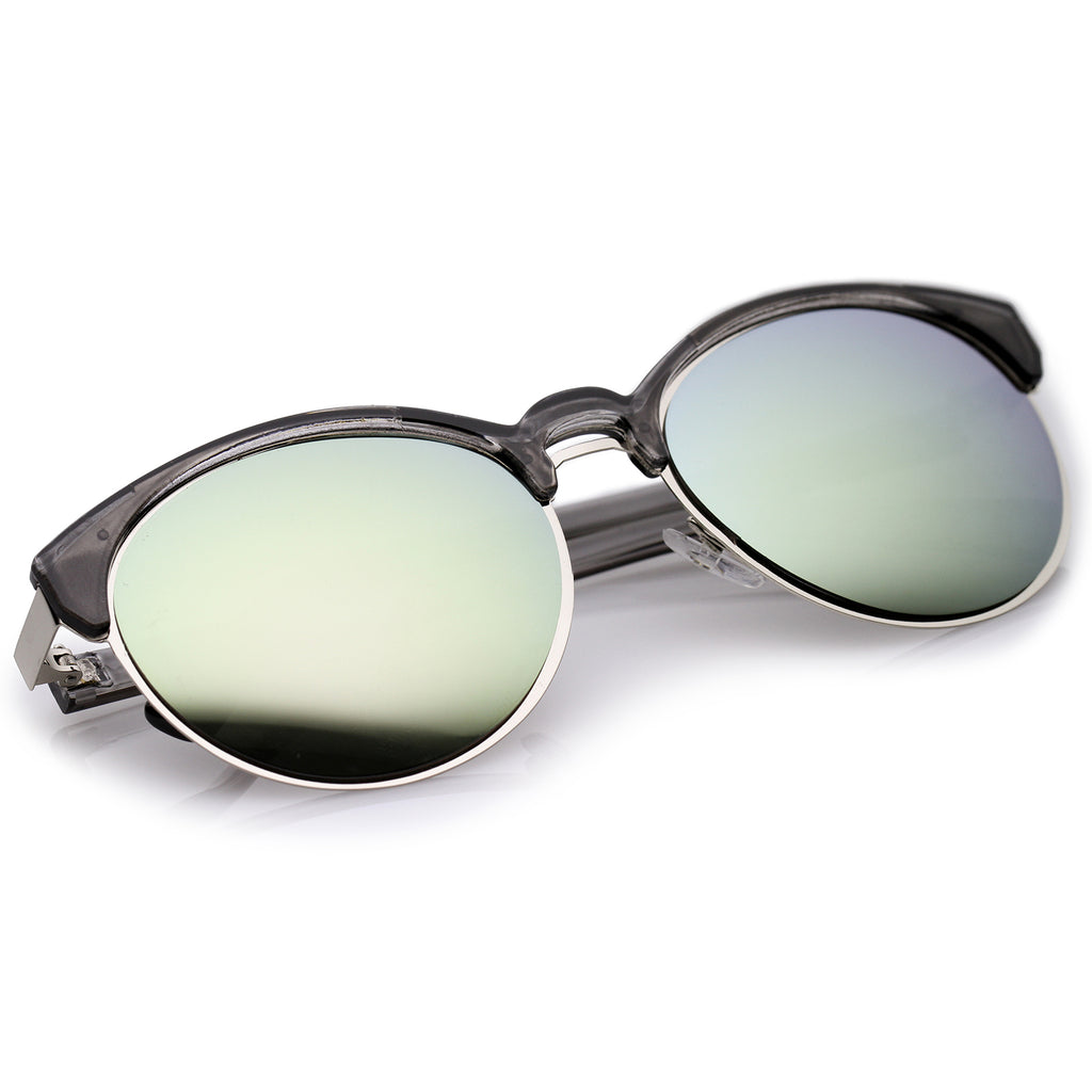 Black-Silver / Green Mirror