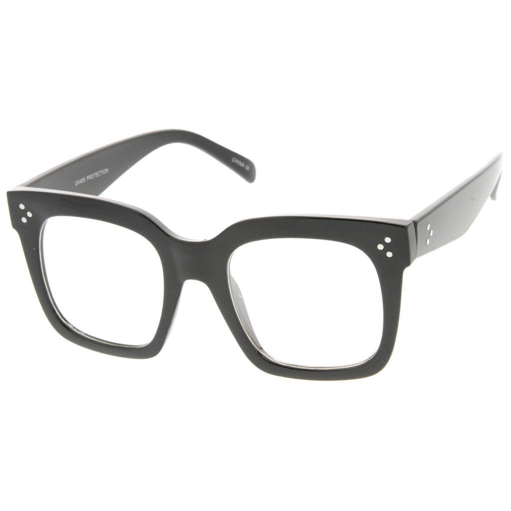 Shiny Black / Clear
