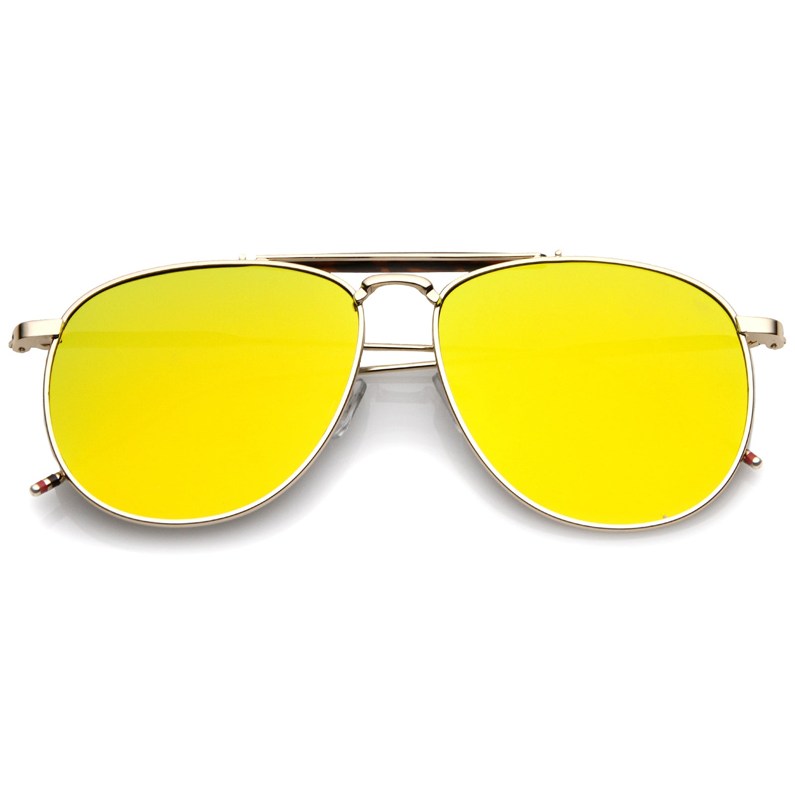 Gold-Tortoise / Yellow Mirror