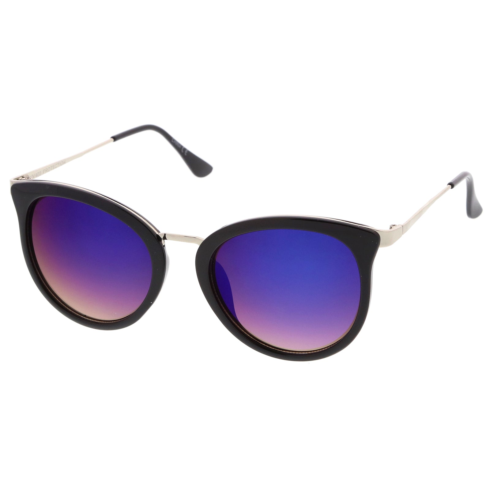 Black-Silver / Blue Mirror