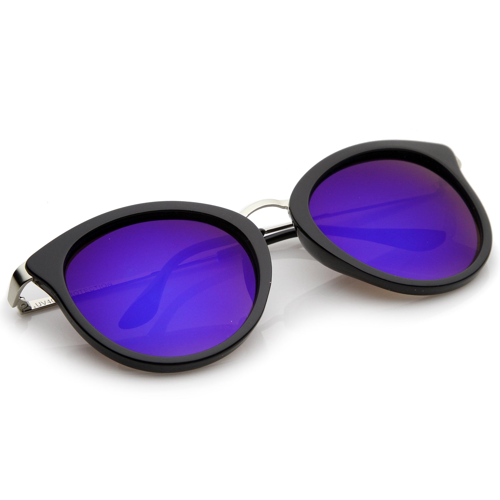 Black-Silver / Blue Mirror