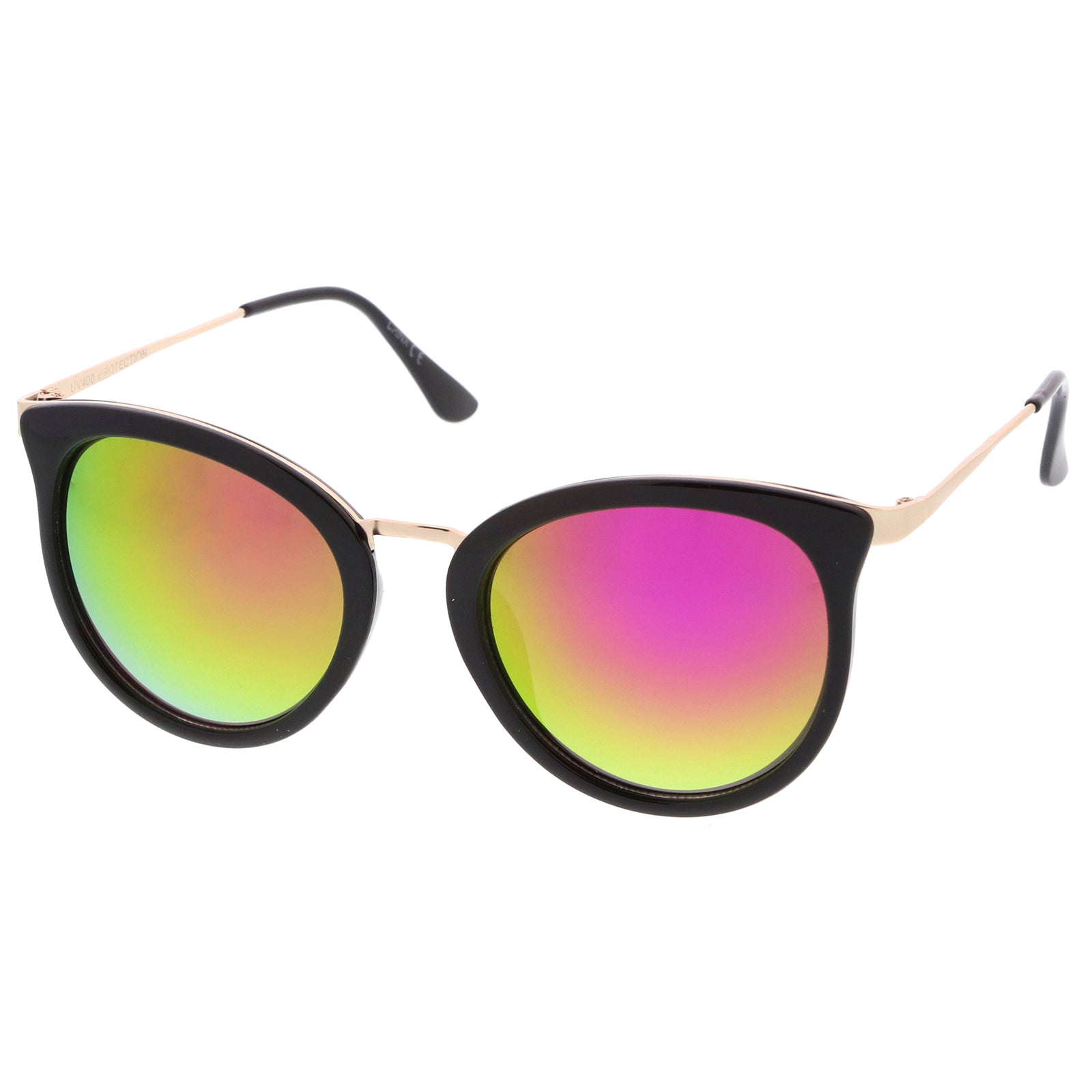 Black-Gold / Magenta Mirror