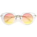 Clear-Silver / Orange-Yellow