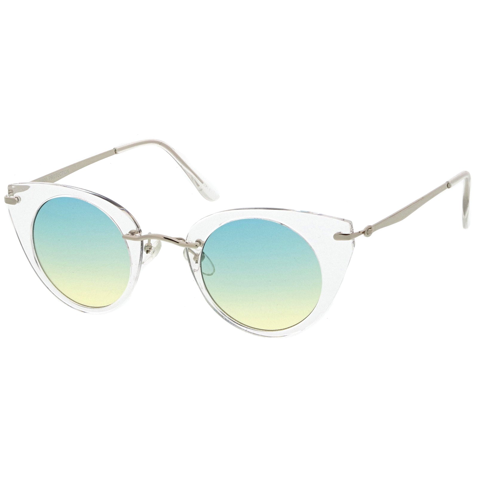 Clear-Silver / Green-Yellow