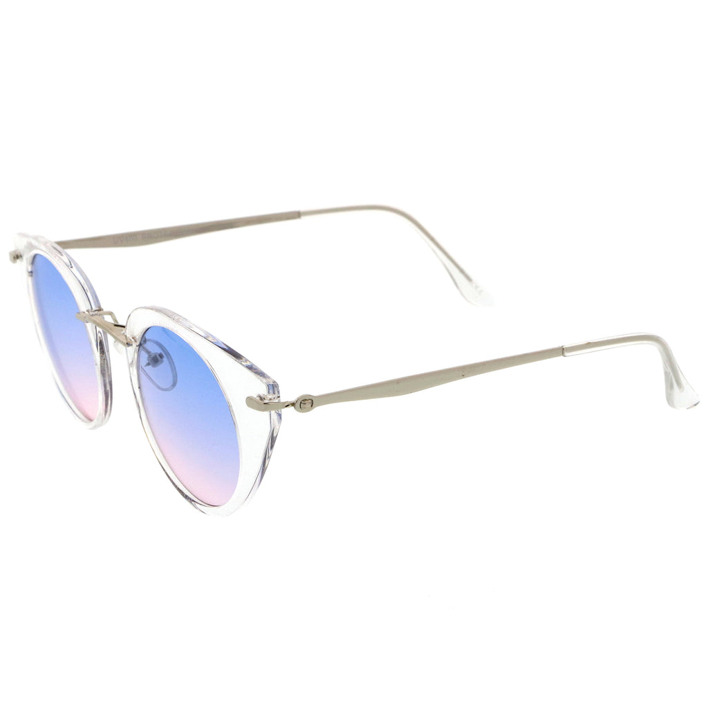 Clear-Silver / Blue-Purple