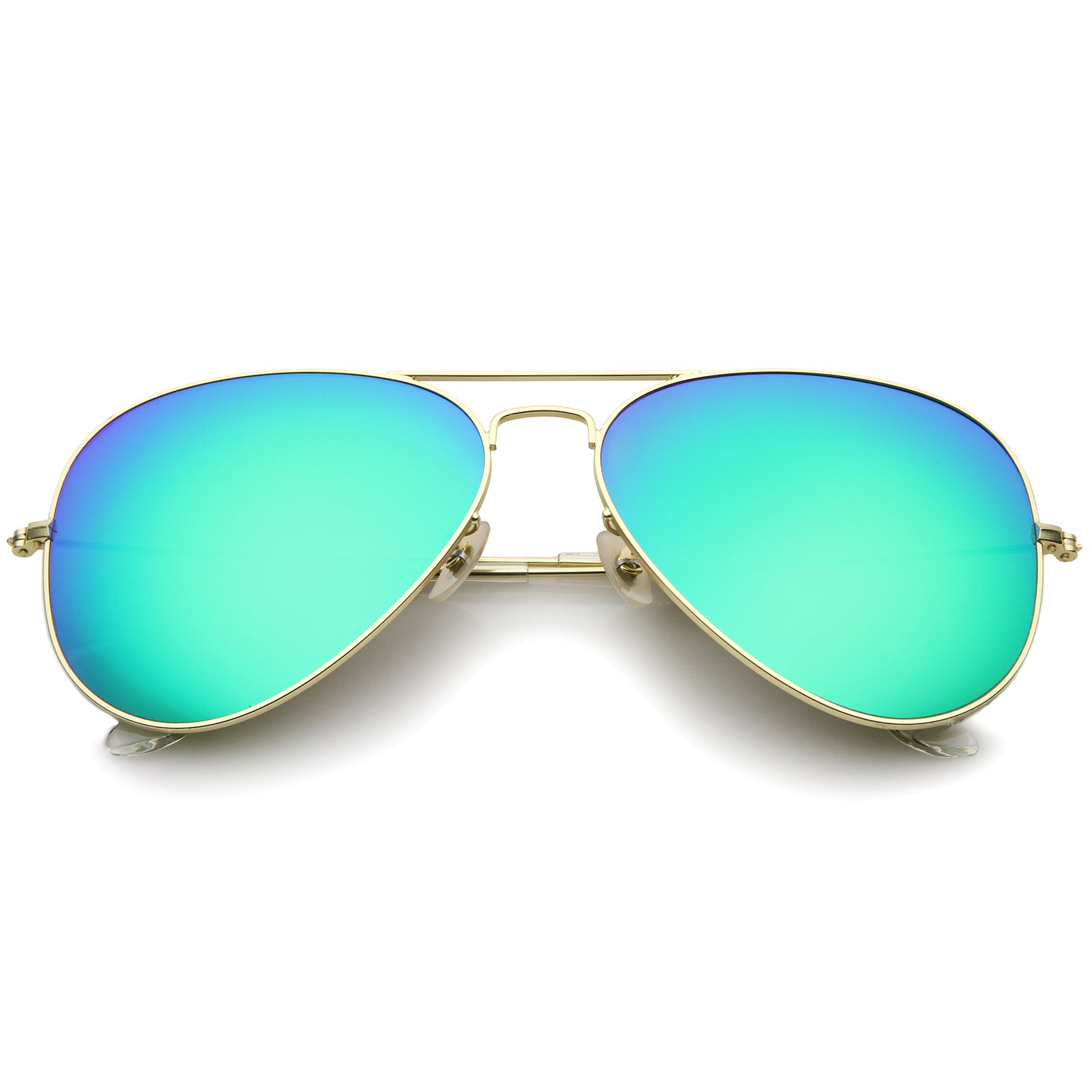 Gold / Green Mirror