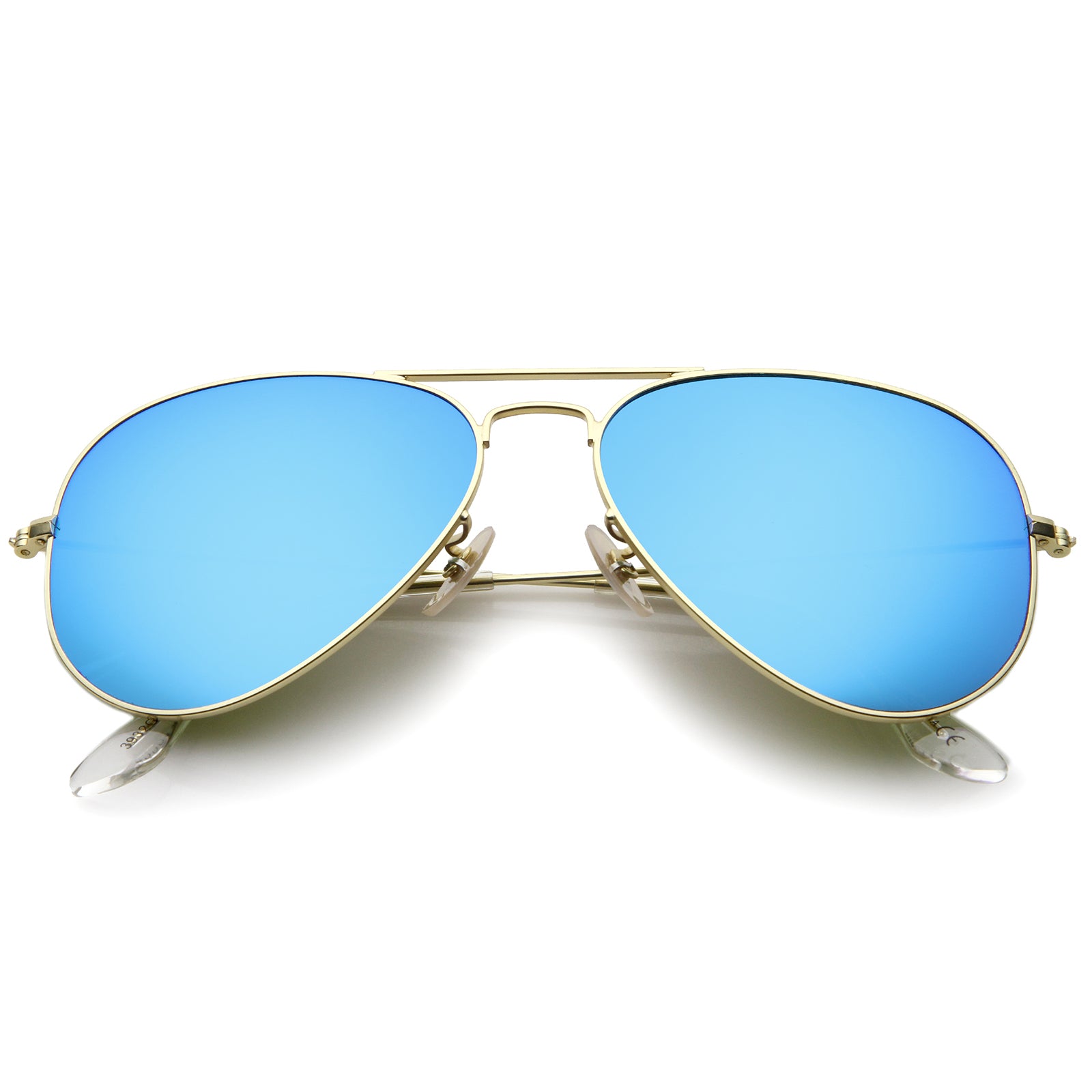 Gold / Blue Mirror