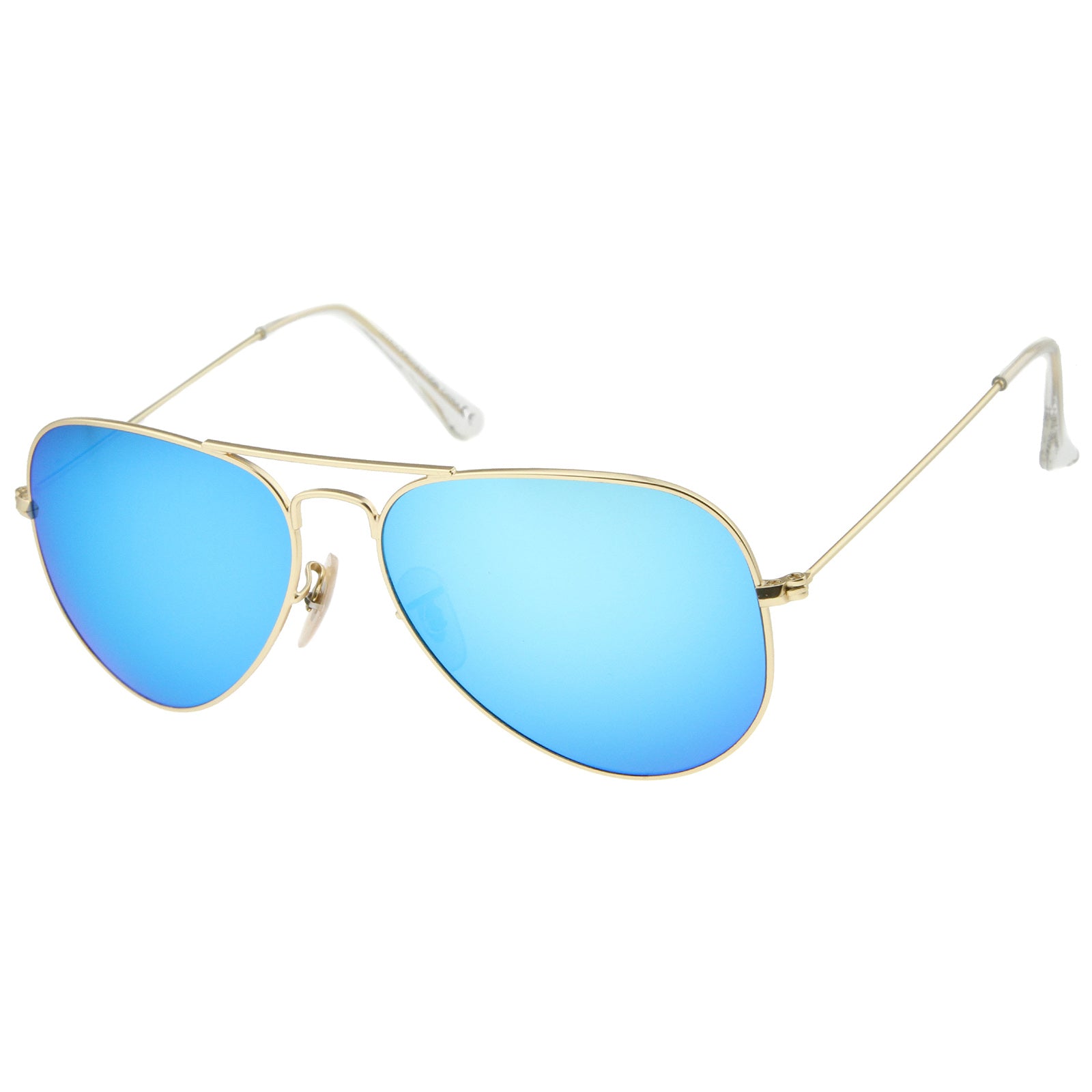Gold / Blue Mirror