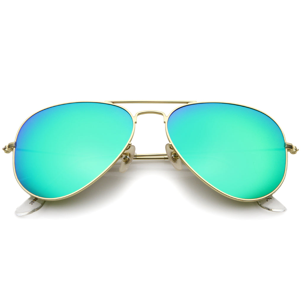 Gold / Green Mirror
