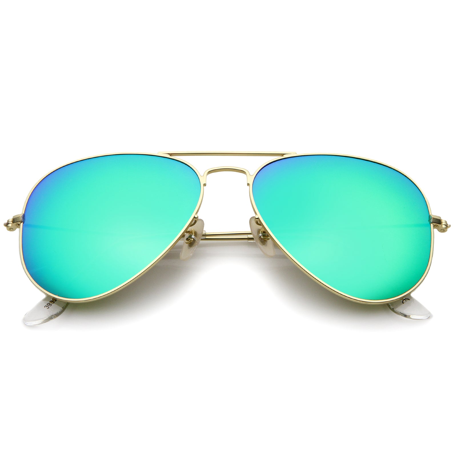 Gold / Green Mirror