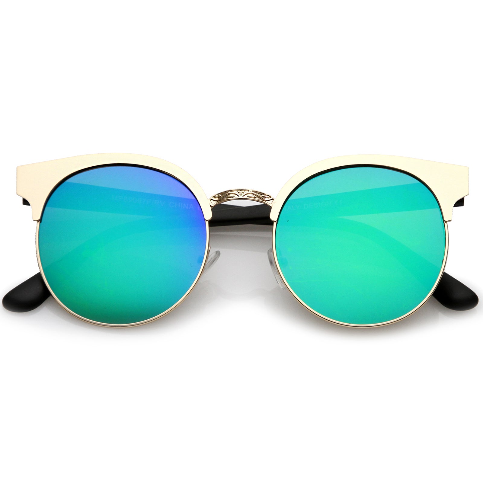 Gold / Green Mirror