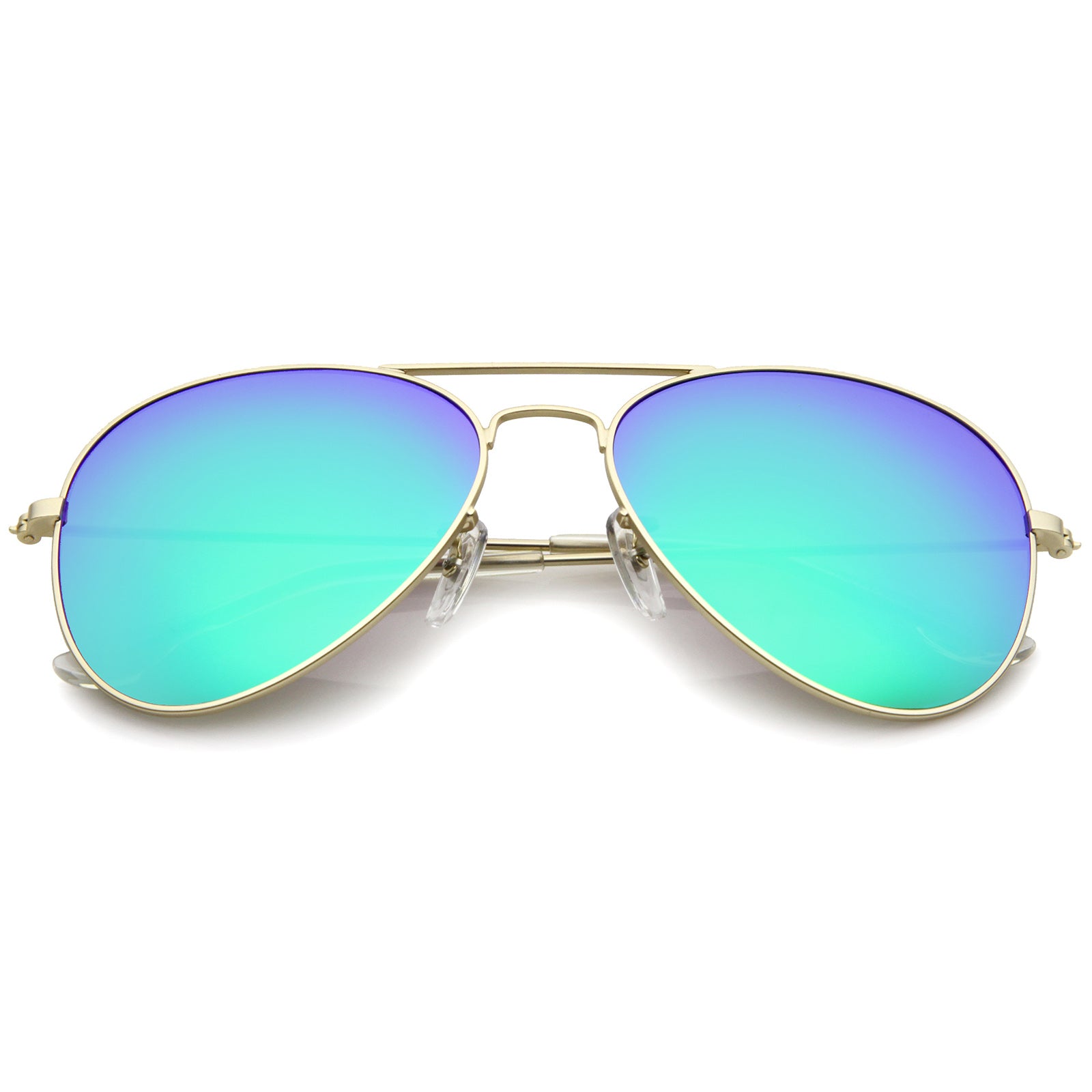 Gold / Green Mirror