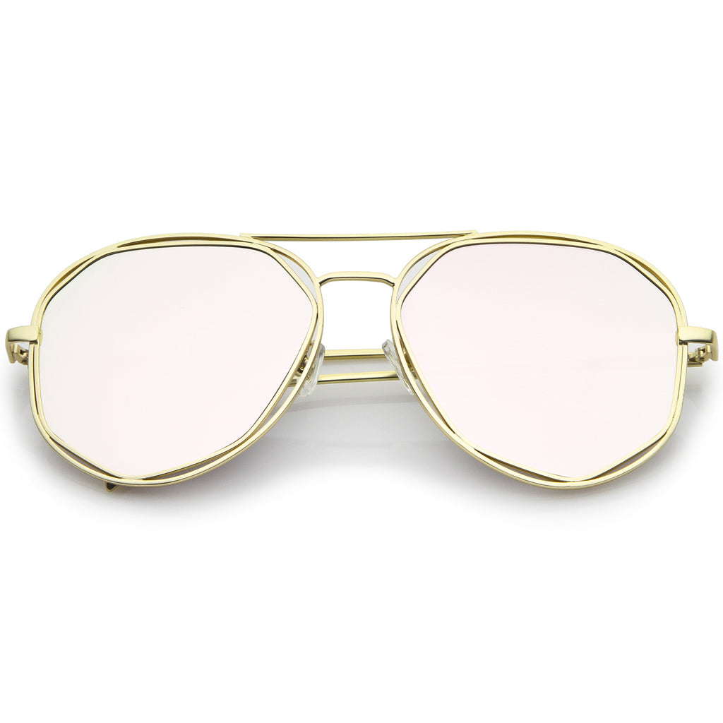 Gold / Pink Mirror