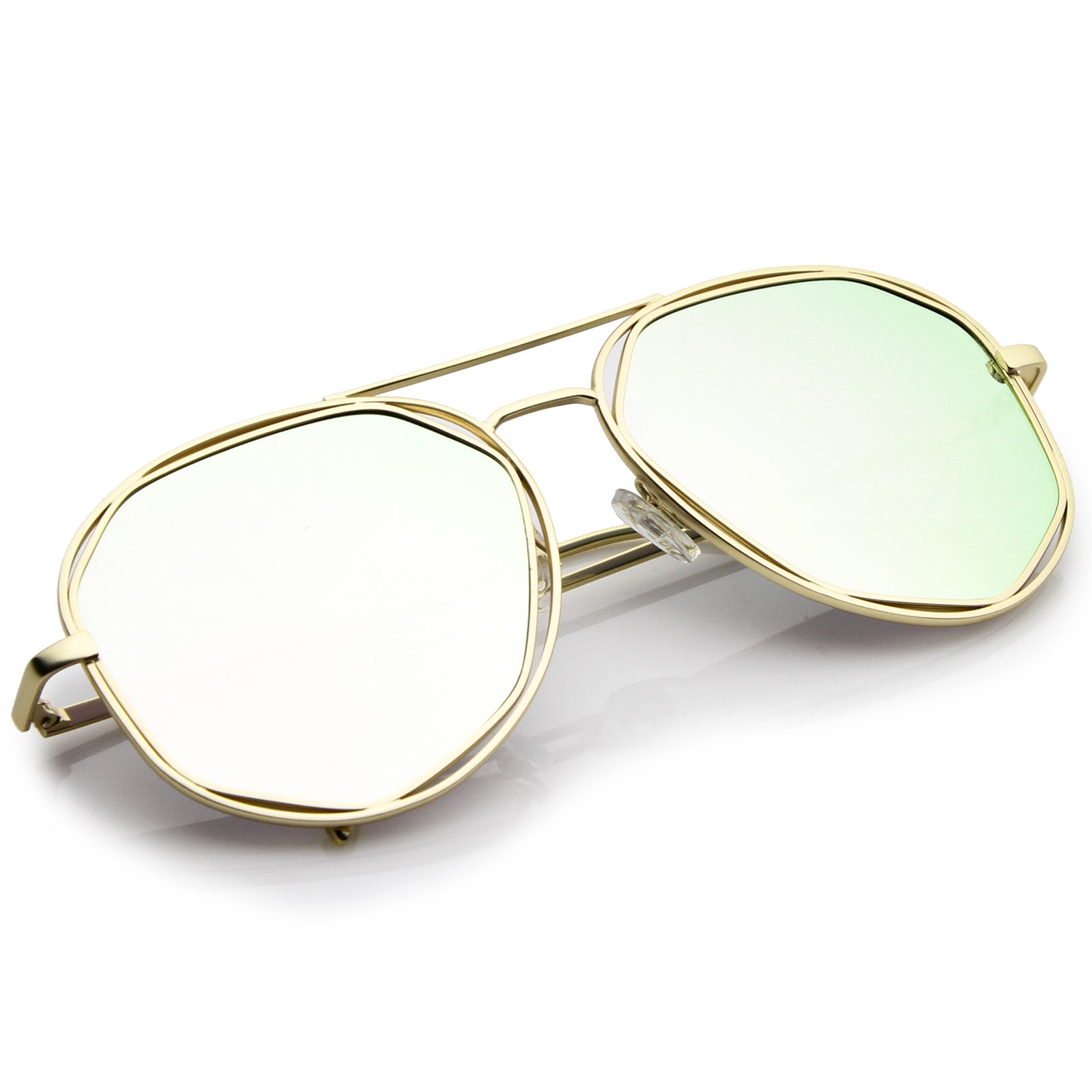 Gold / Pink Mirror