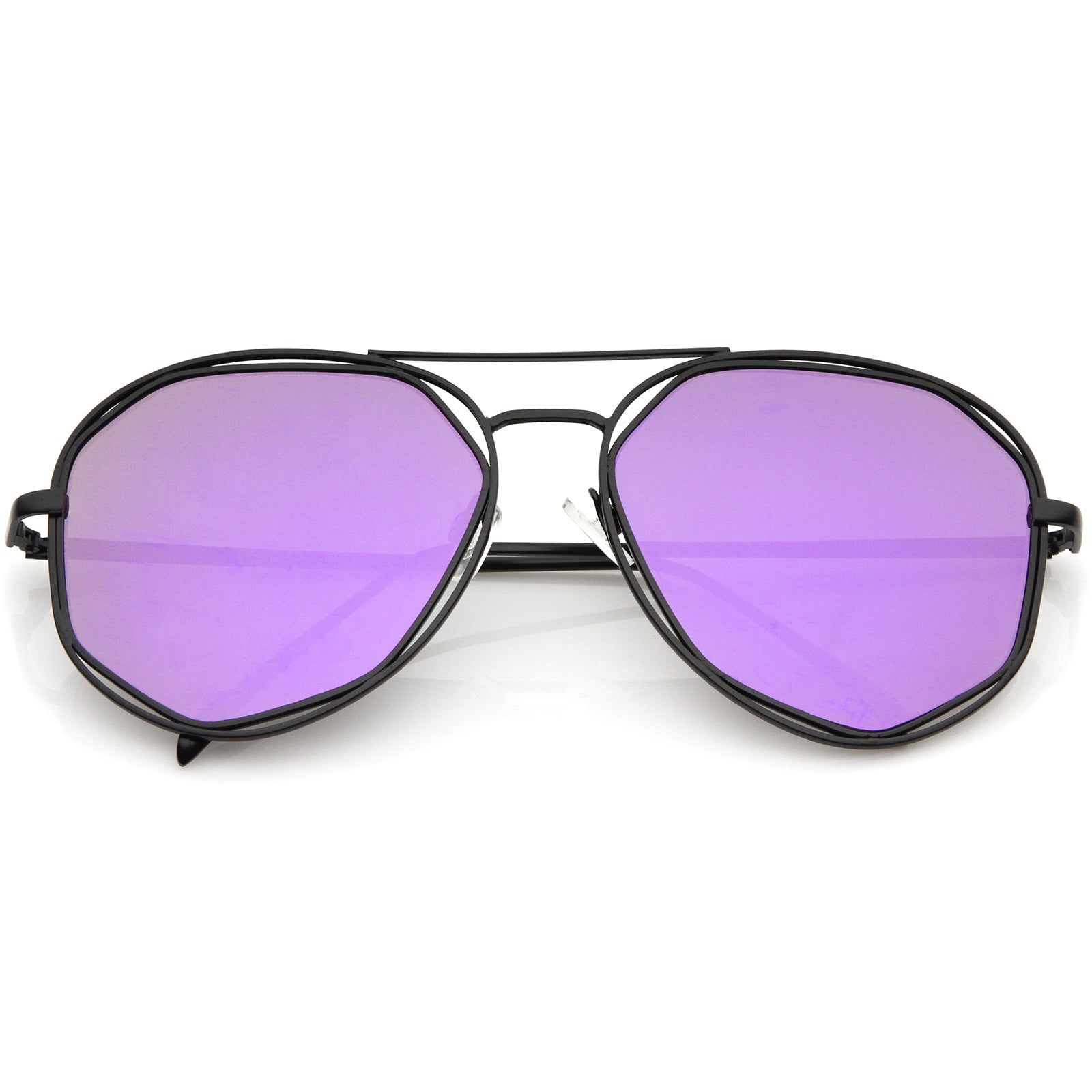 Black / Purple Mirror
