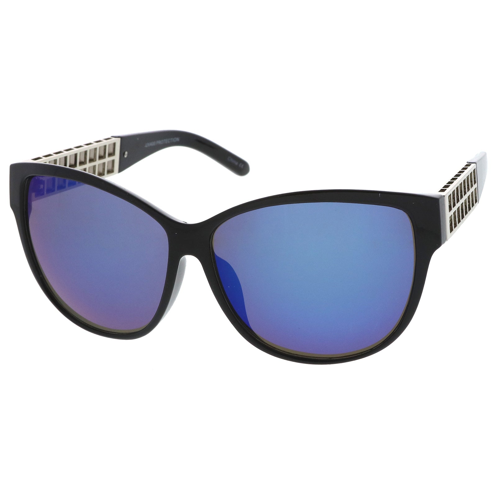 Black-Silver / Blue Mirror