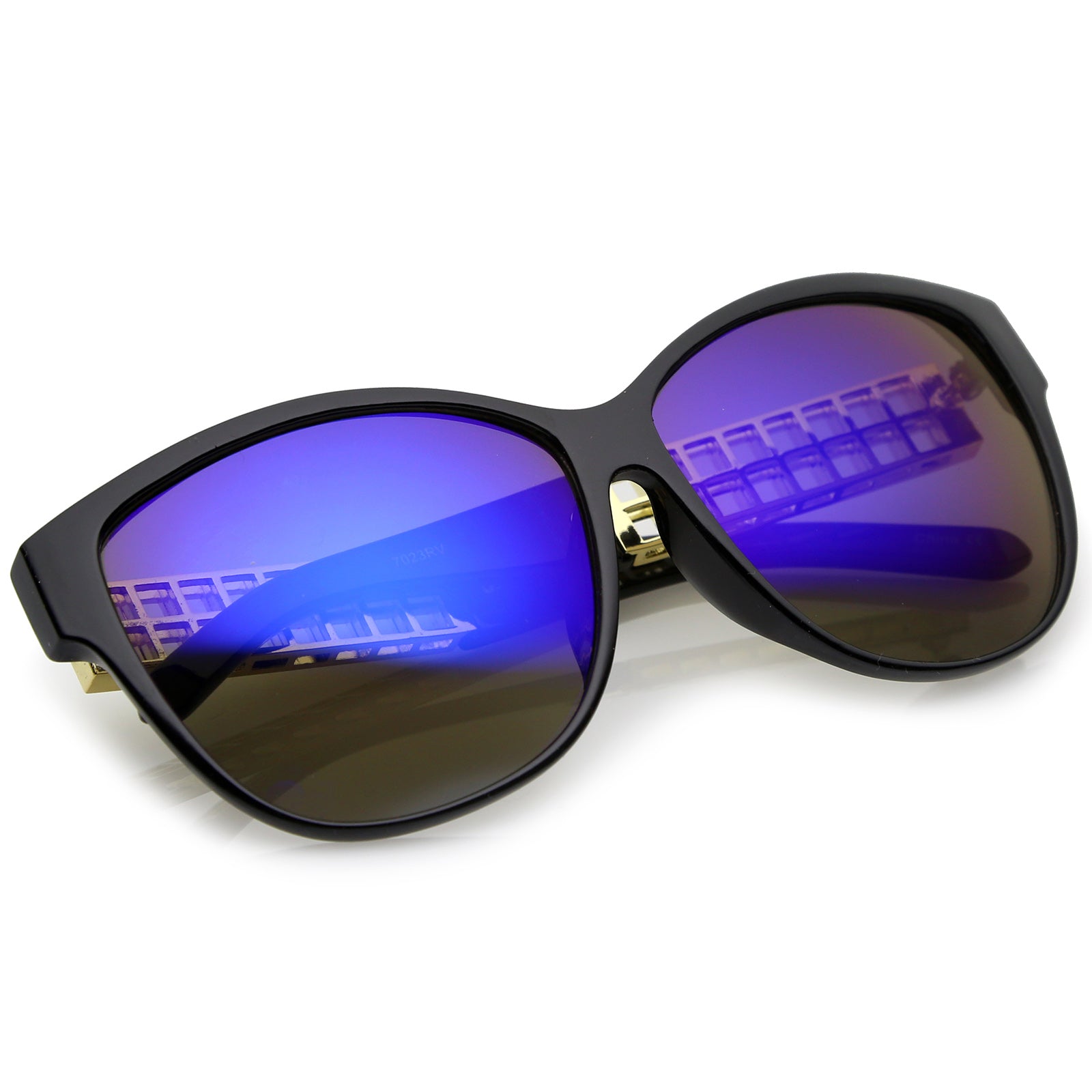 Black-Gold / Purple Mirror