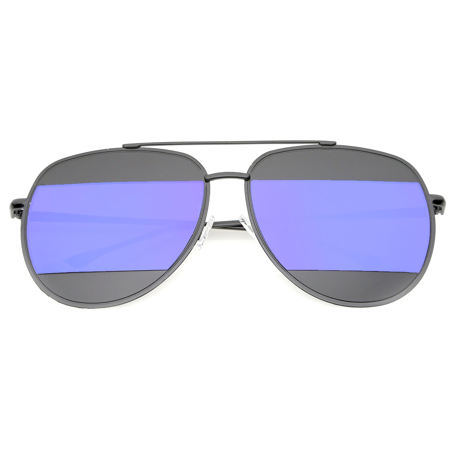 Black / Blue Mirror