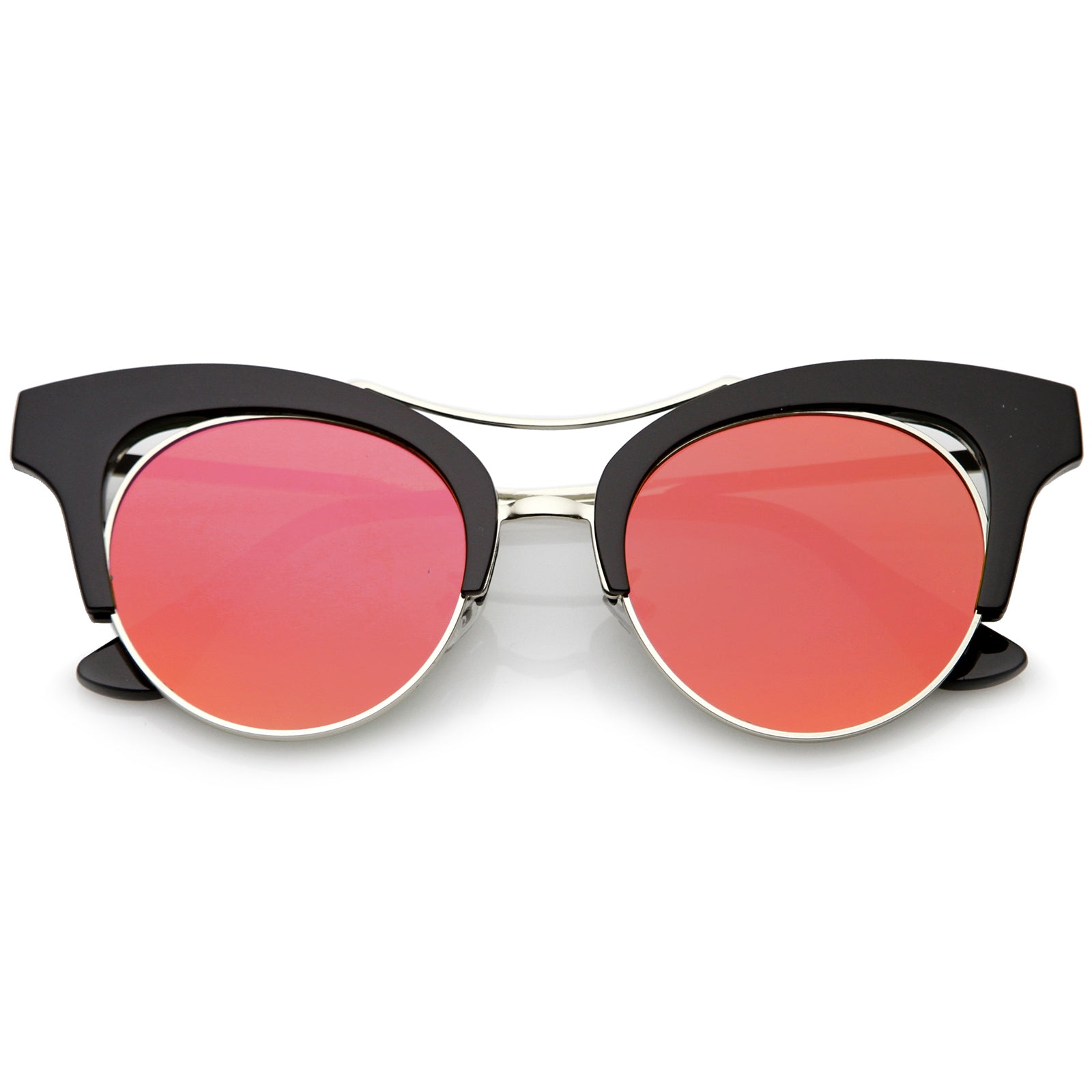 Black-Silver / Magenta Mirror