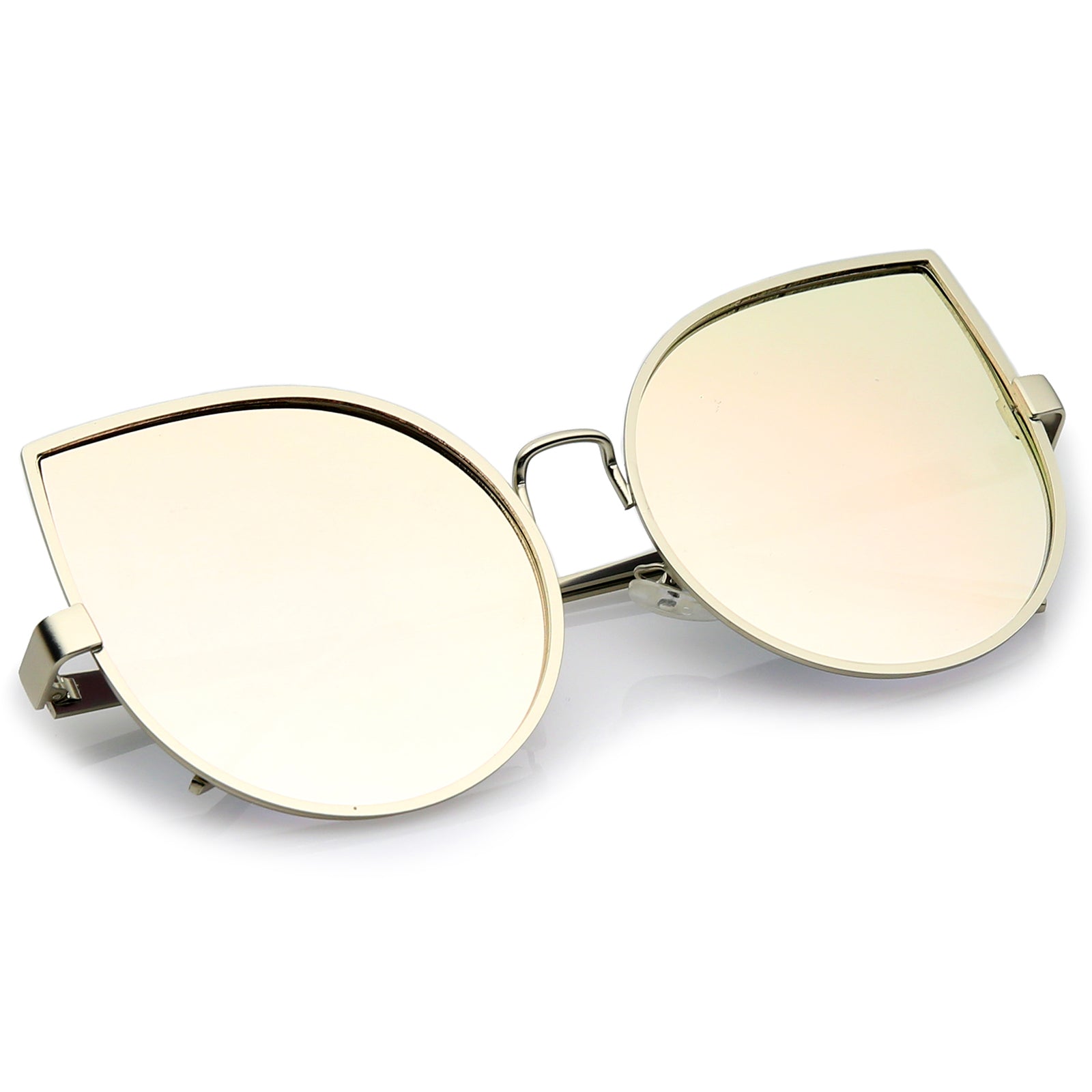 Matte Silver / Pink Mirror