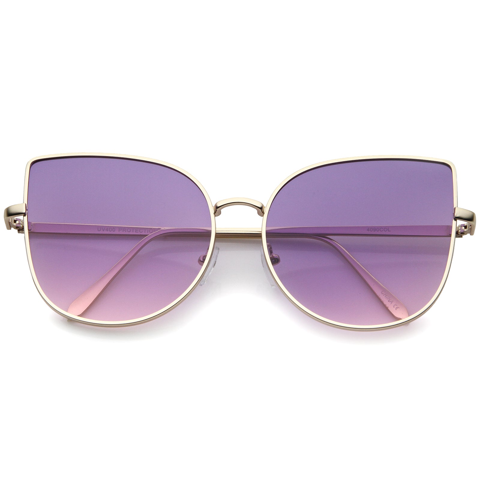 Matte Gold / Purple-Pink