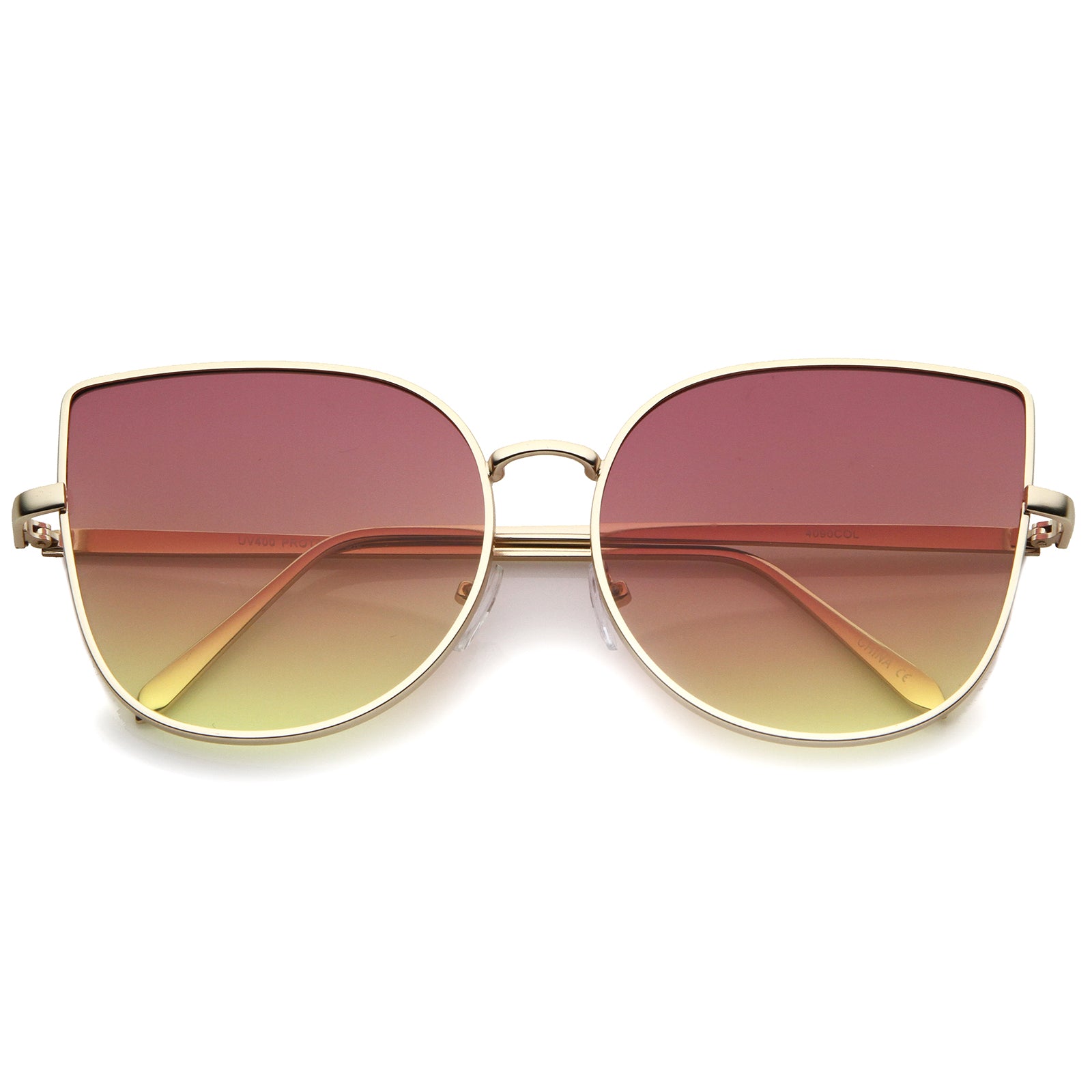 Matte Gold / Pink-Yellow