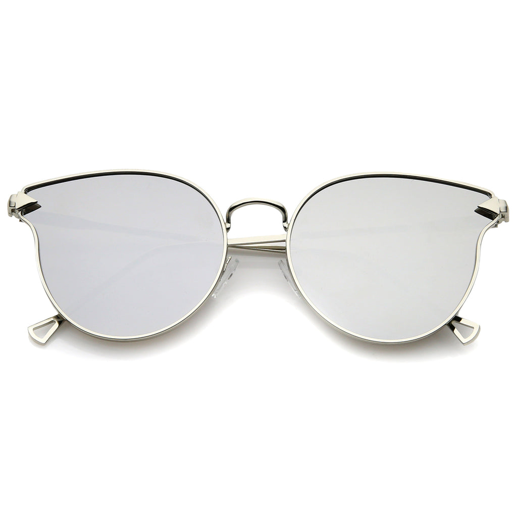 3-Pack | Metal Silver Mirror Flat Lens Set
