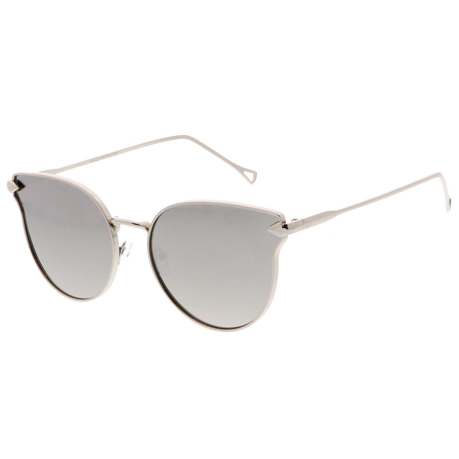 3-Pack | Metal Silver Mirror Flat Lens Set