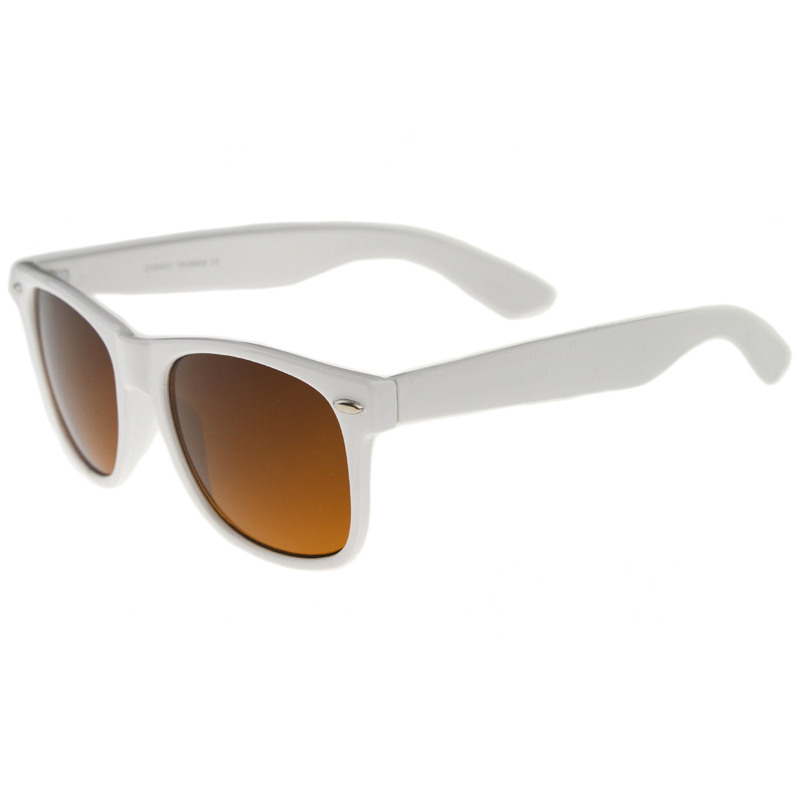 Shiny White / Amber