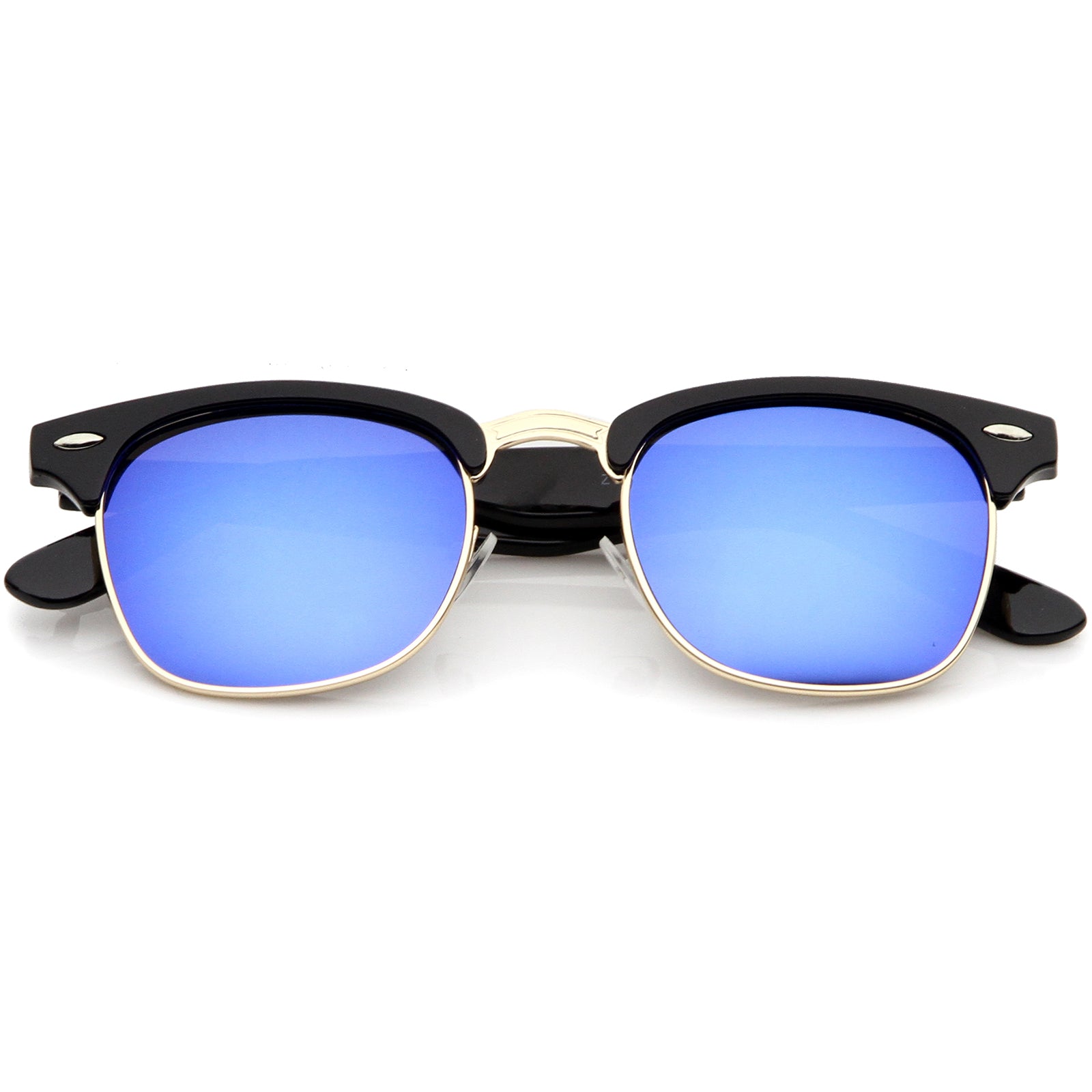 Black-Gold / Blue Mirror