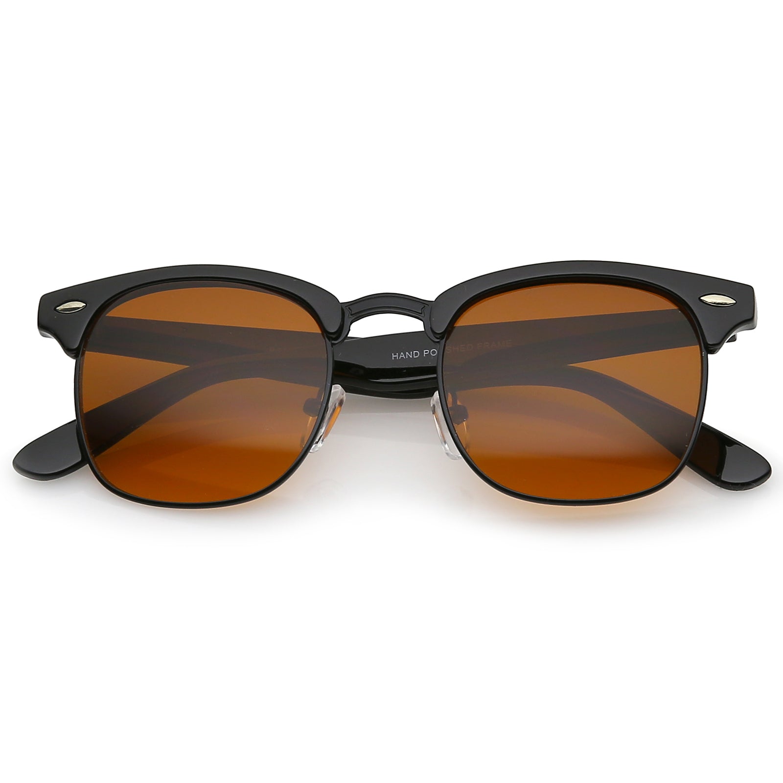 Shiny Black-Black / Orange