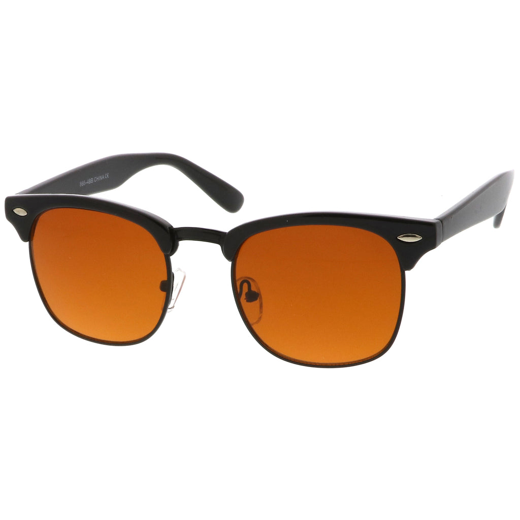 Shiny Black-Black / Orange