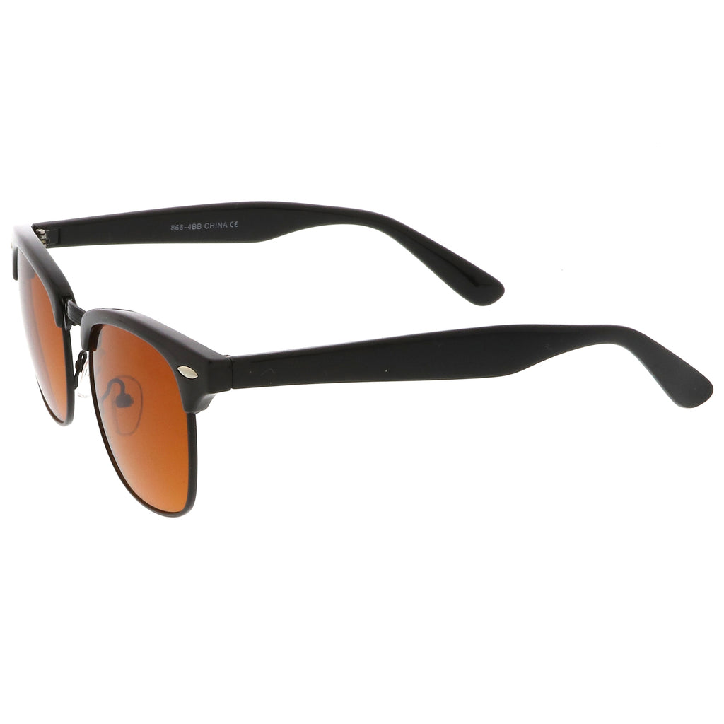 Shiny Black-Black / Orange