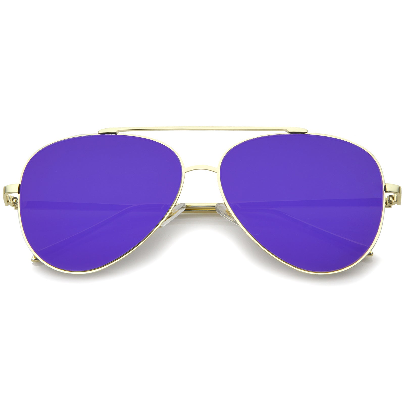 Gold / Violet Mirror