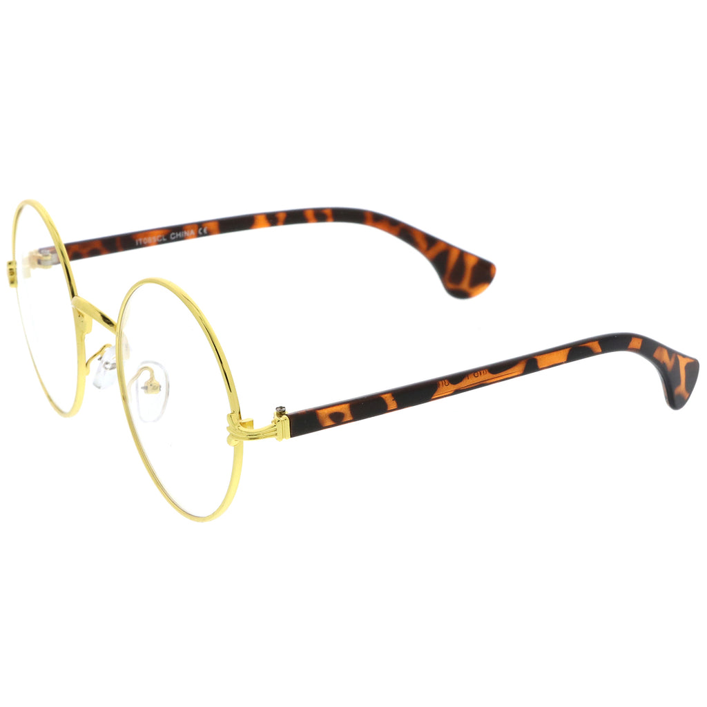 Gold-Tortoise / Clear