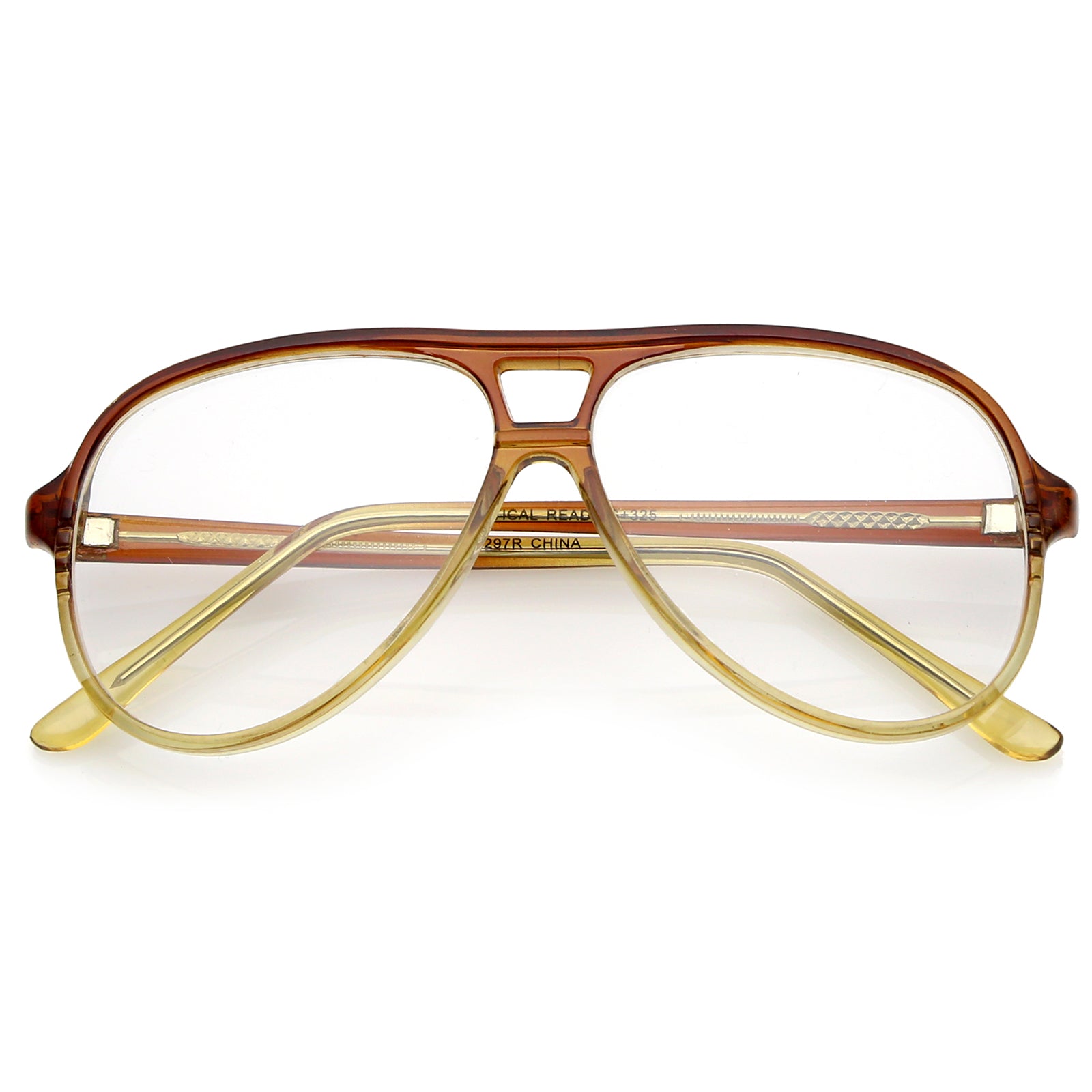 Brown-Yellow / Clear