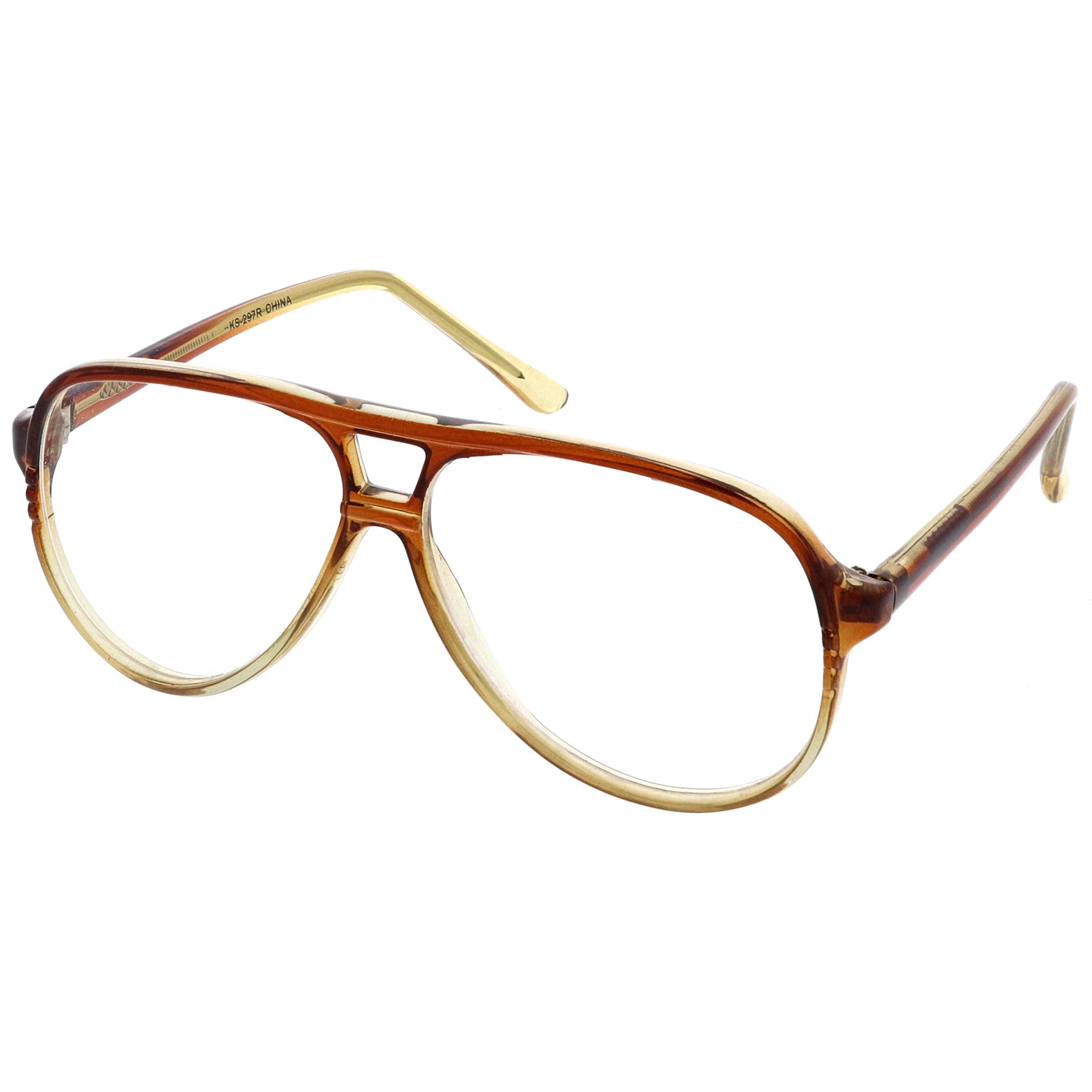 Brown-Yellow / Clear
