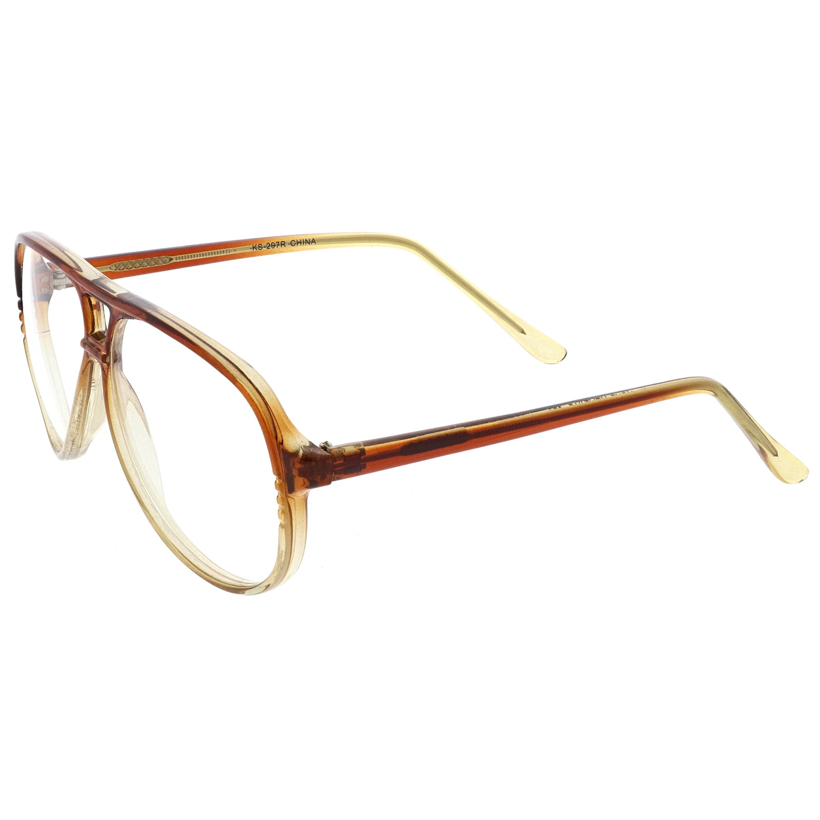 Brown-Yellow / Clear