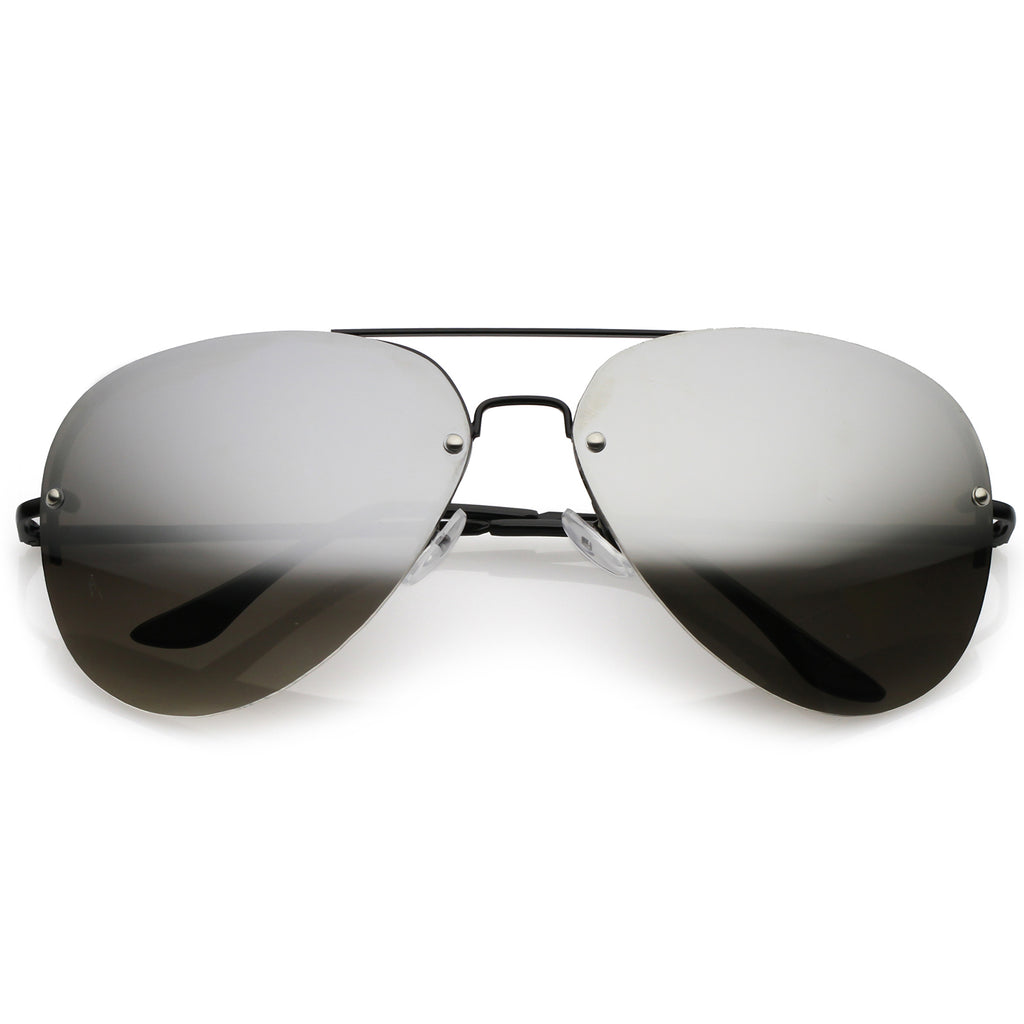 Black / Silver Mirror