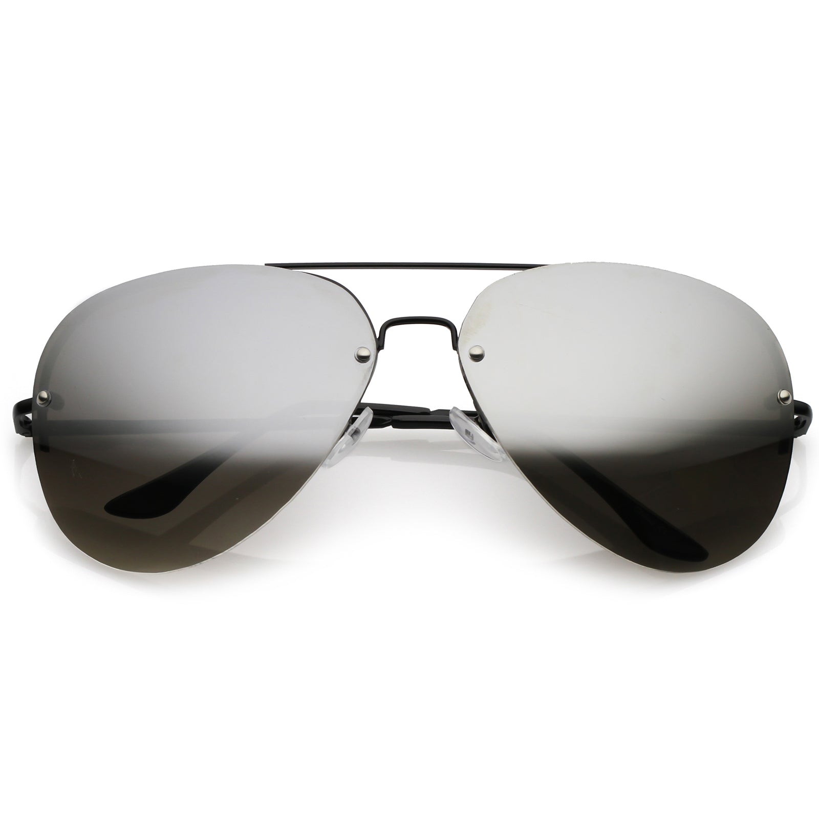 Black / Silver Mirror