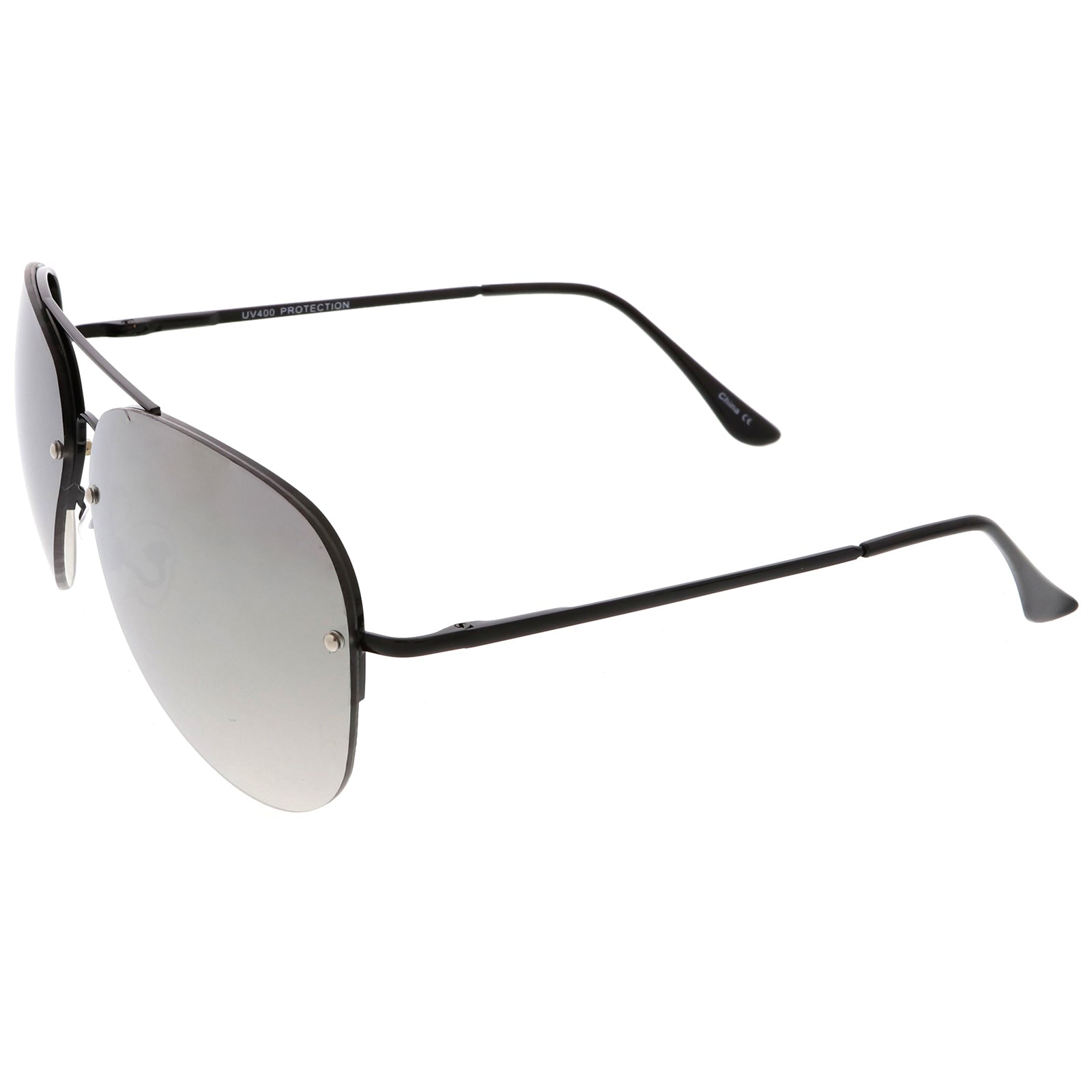 Black / Silver Mirror