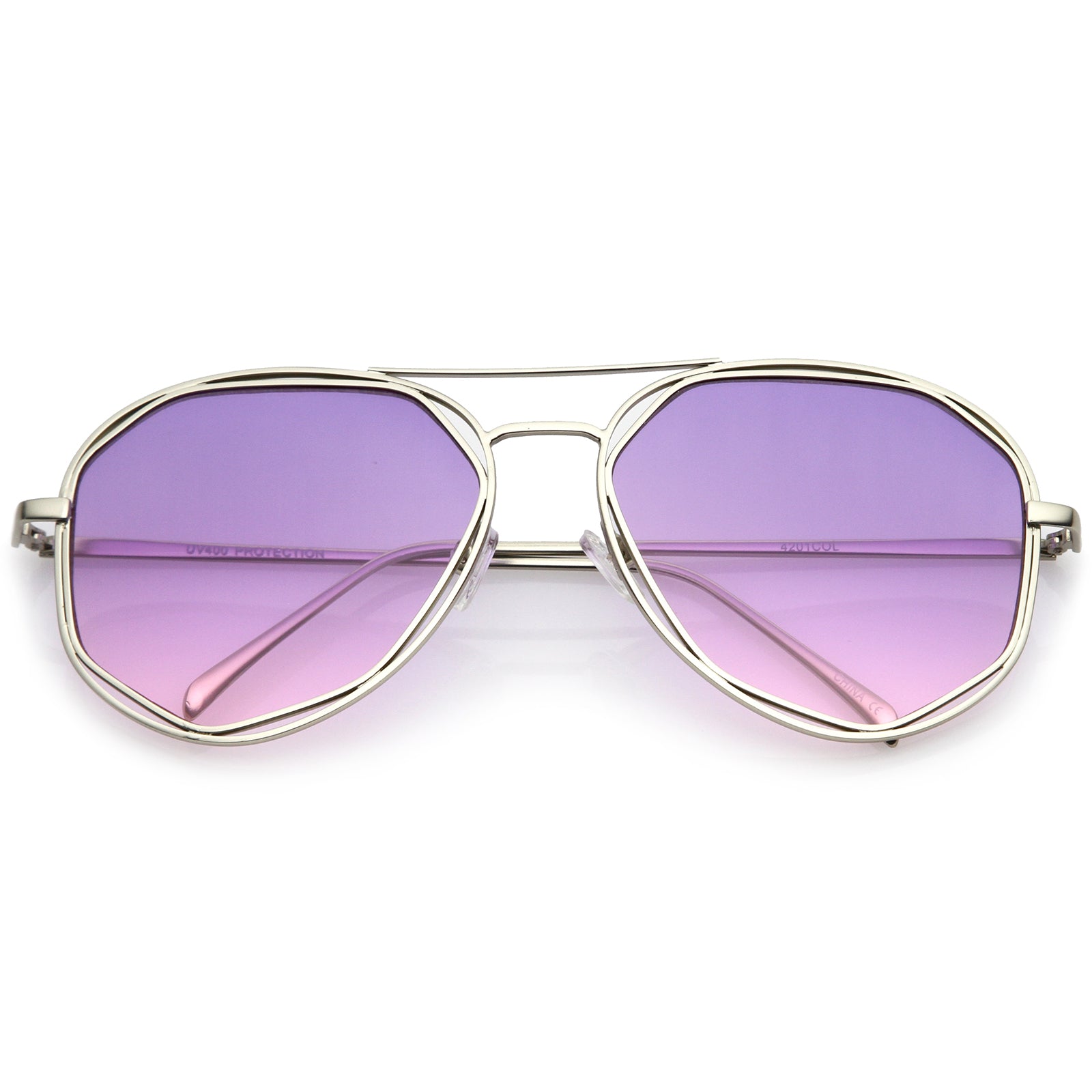Silver / Purple-Pink