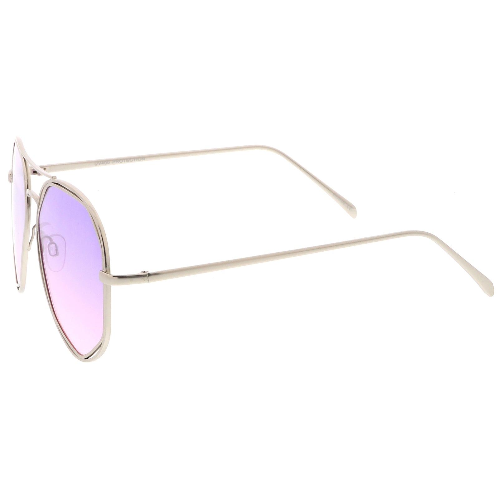 Silver / Purple-Pink