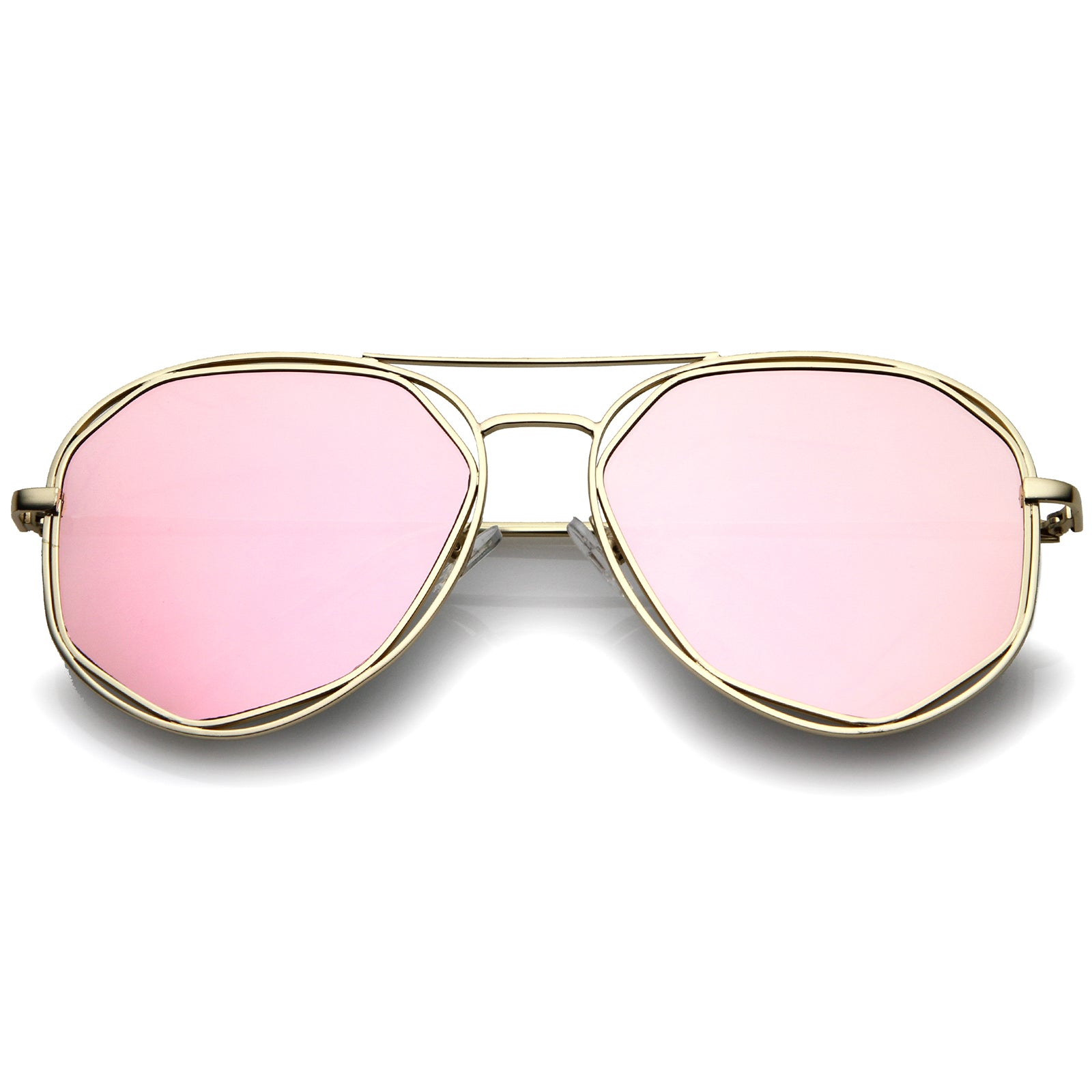 Gold / Pink Mirror