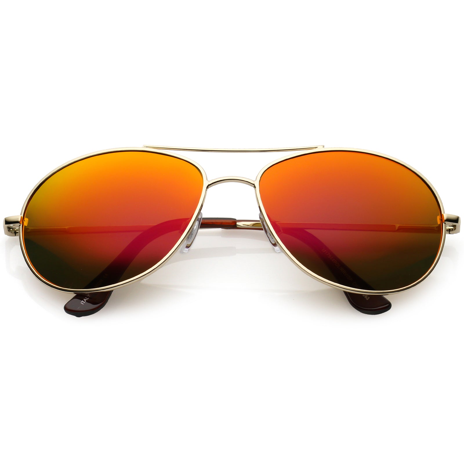 Gold / Magenta Orange Mirror